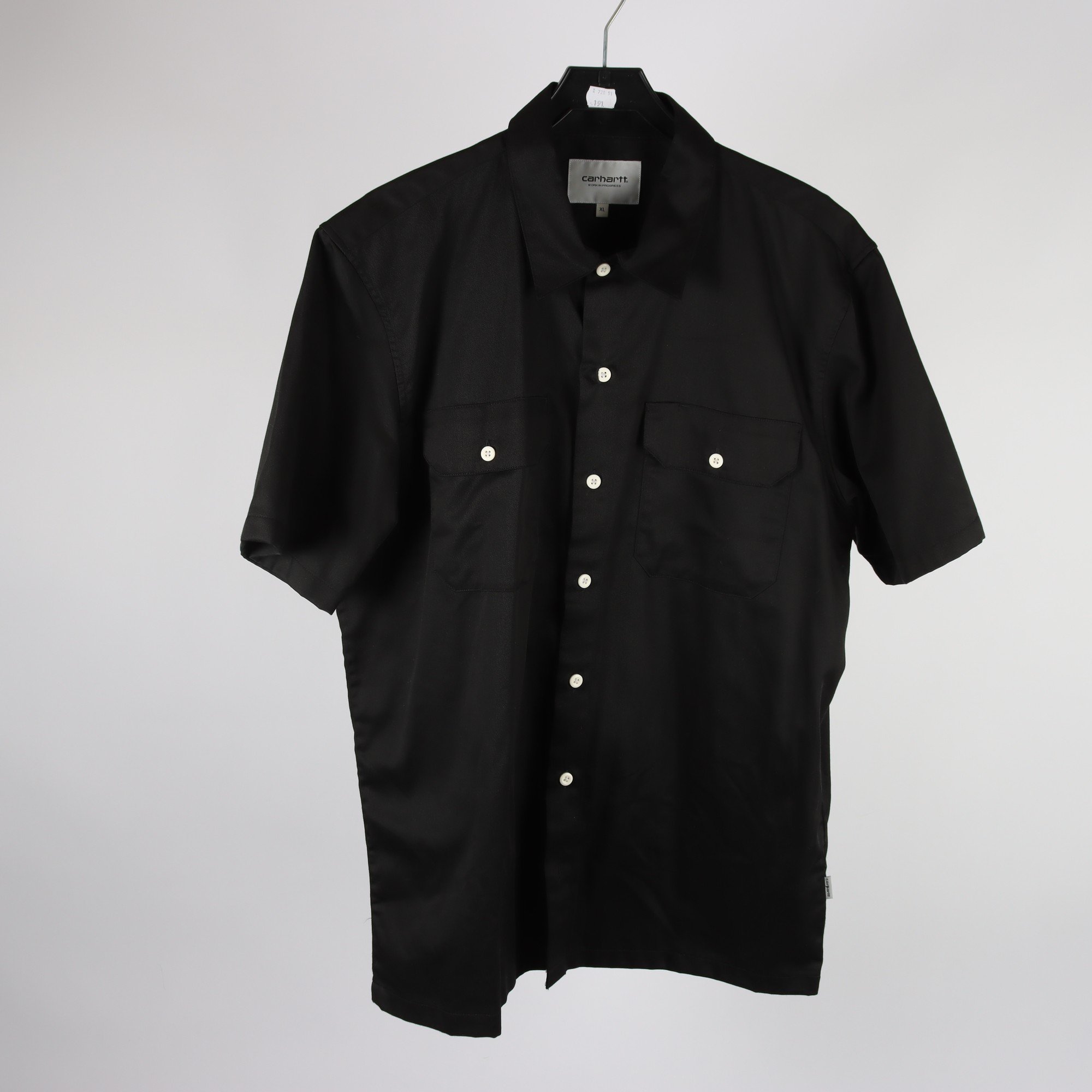 Skjorta, Carhartt, svart, stl. XL