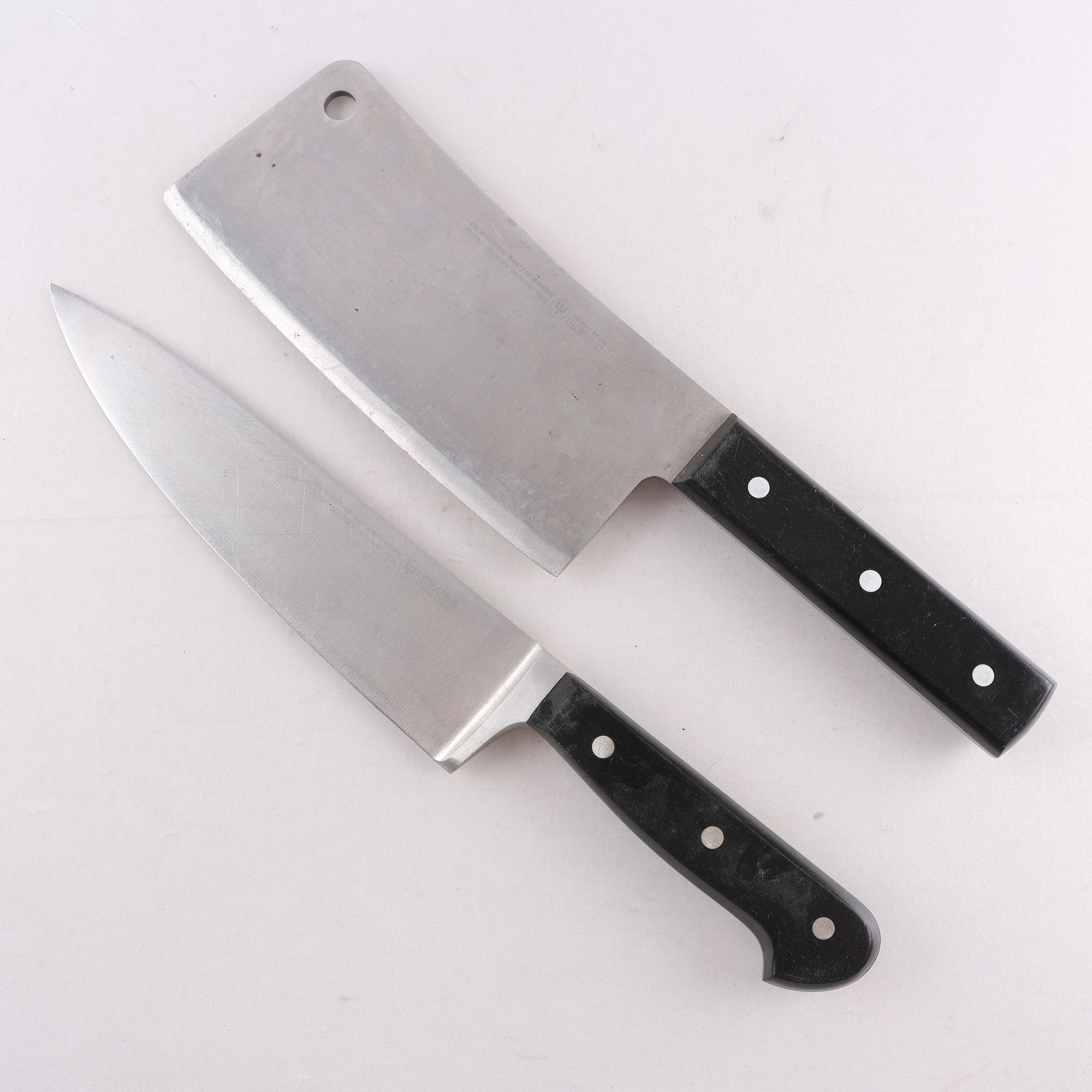 Kockknivar, Wüsthof, 2 st