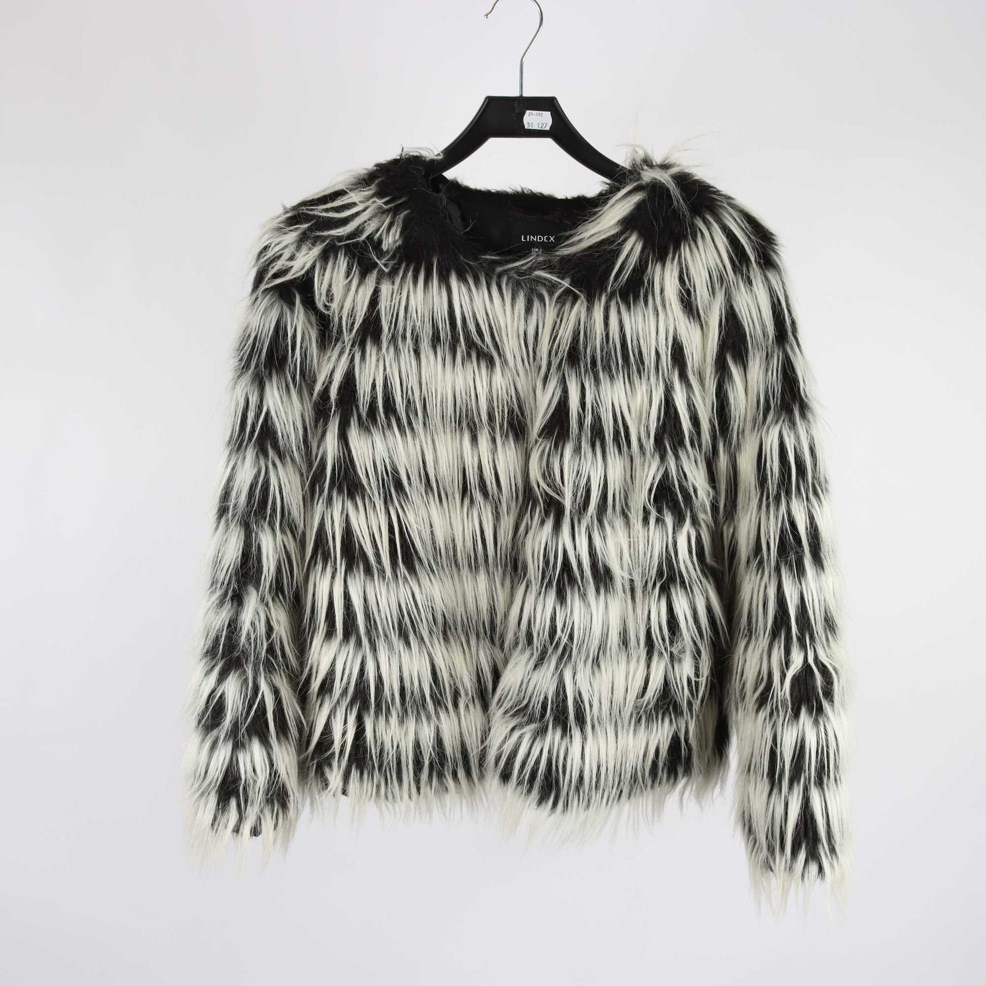 Jacka i pälsimitation, Lindex, stl. S