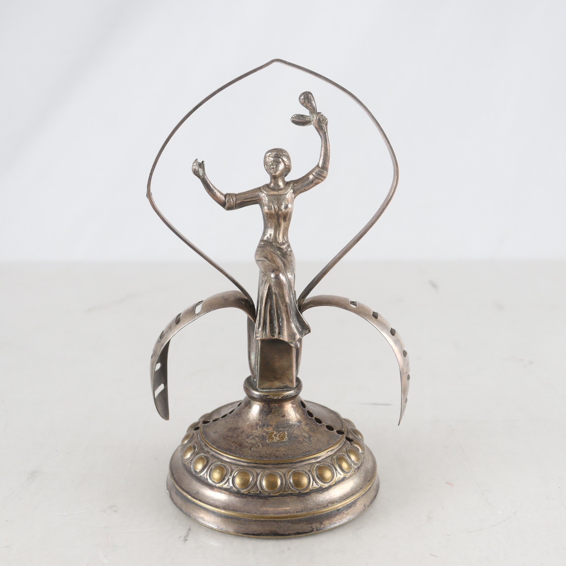 Fruktknivshållare, Nysilver, Jugend.