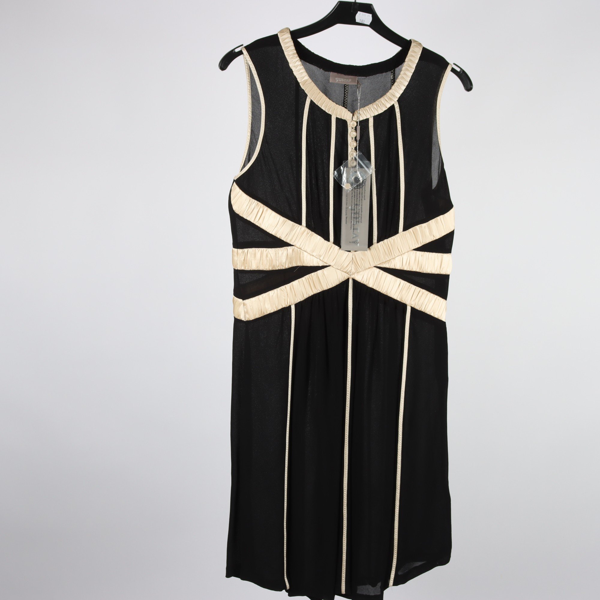 Klänning, Gustav, svart, stl. 36