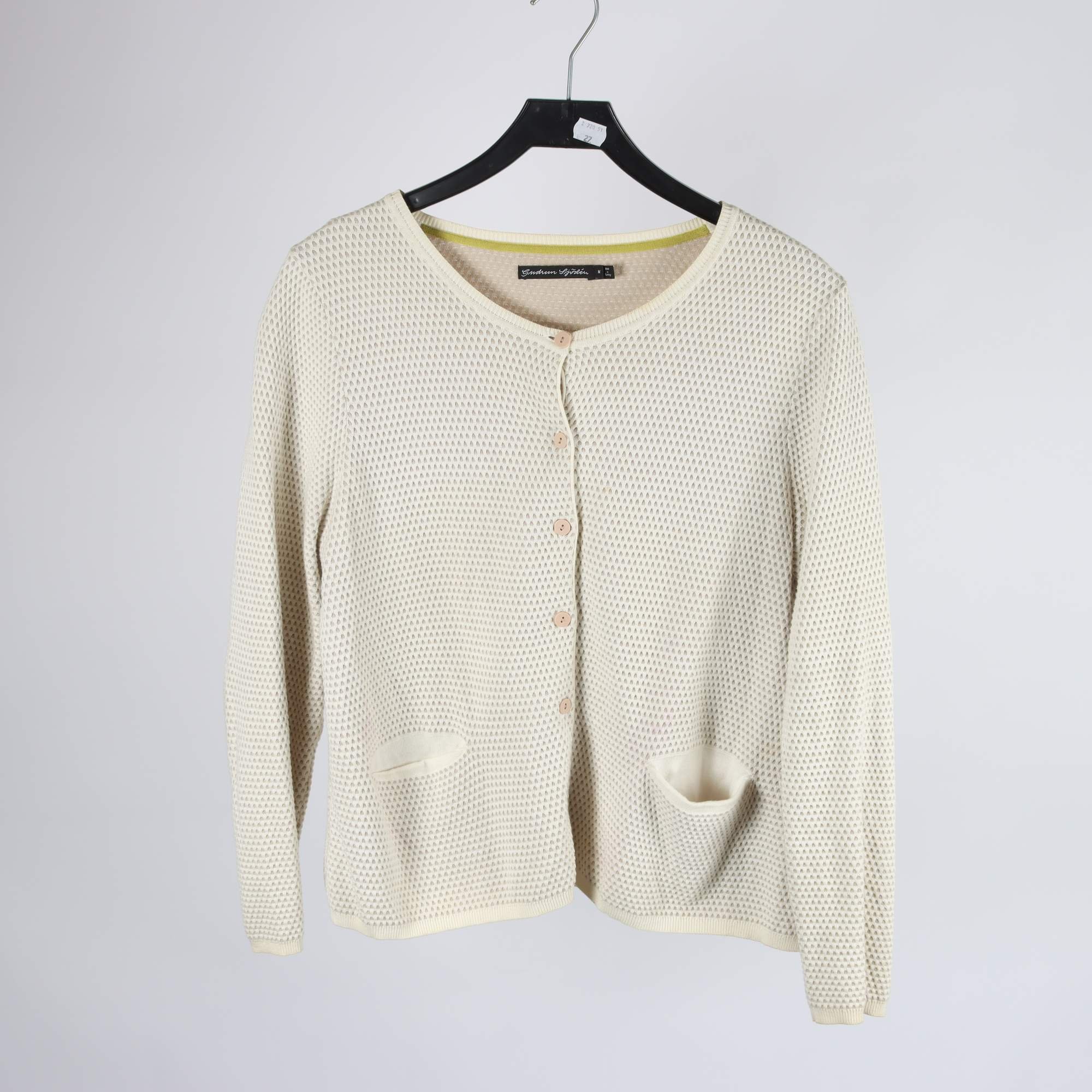 Kofta, Gudrun Sjödèn, vit, beige, stl. M