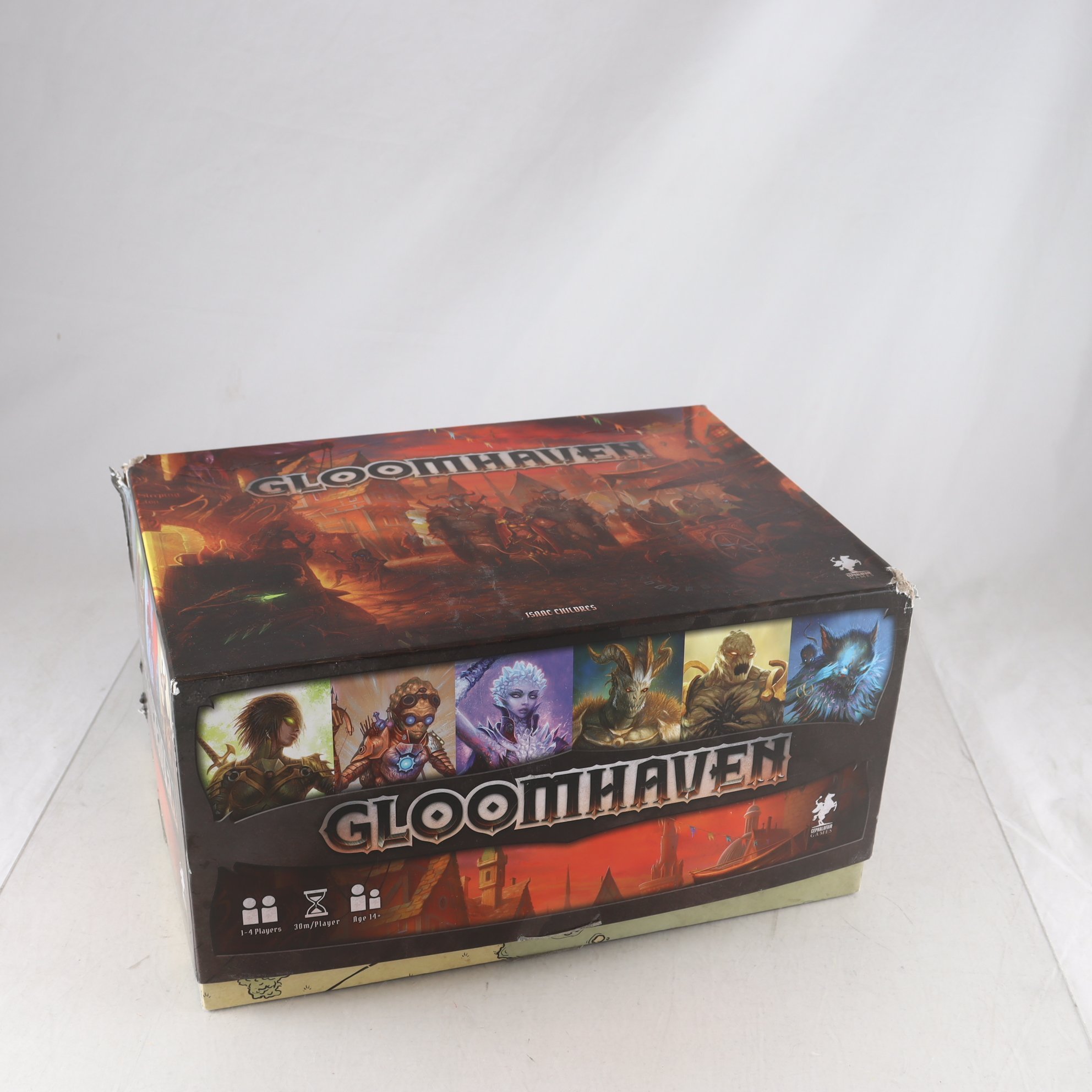 Spel, Gloomhaven. Samfraktas ej.