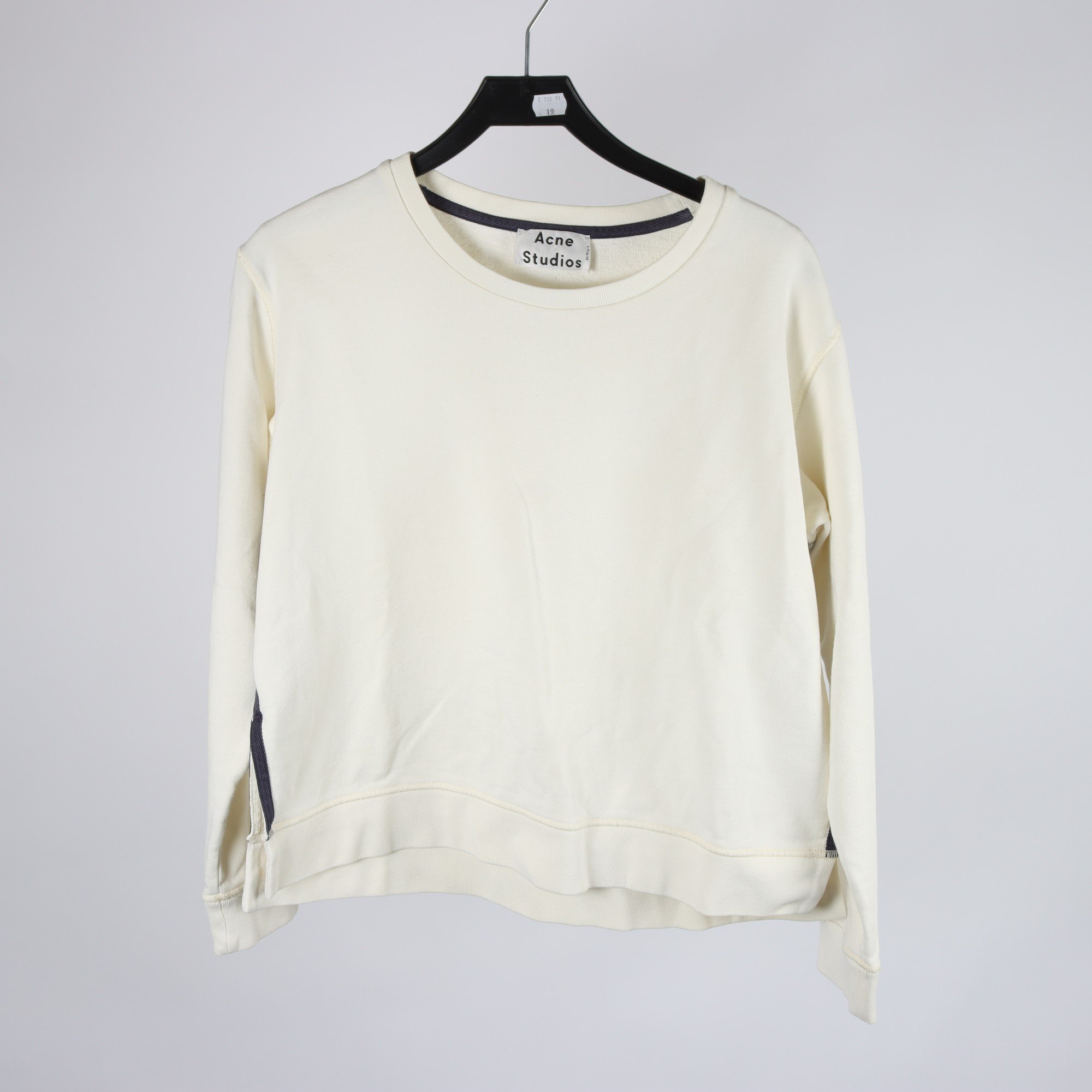 Sweatshirt, Acne Studios, vit, stl. S