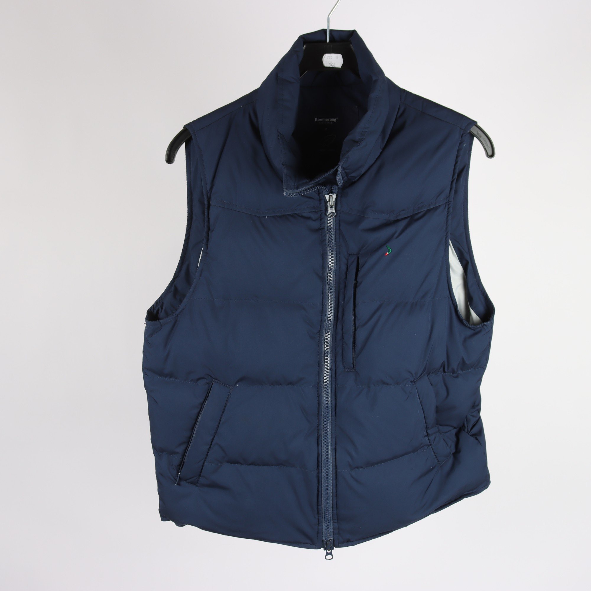 Dunväst, Boomerang, blå, stl. M.