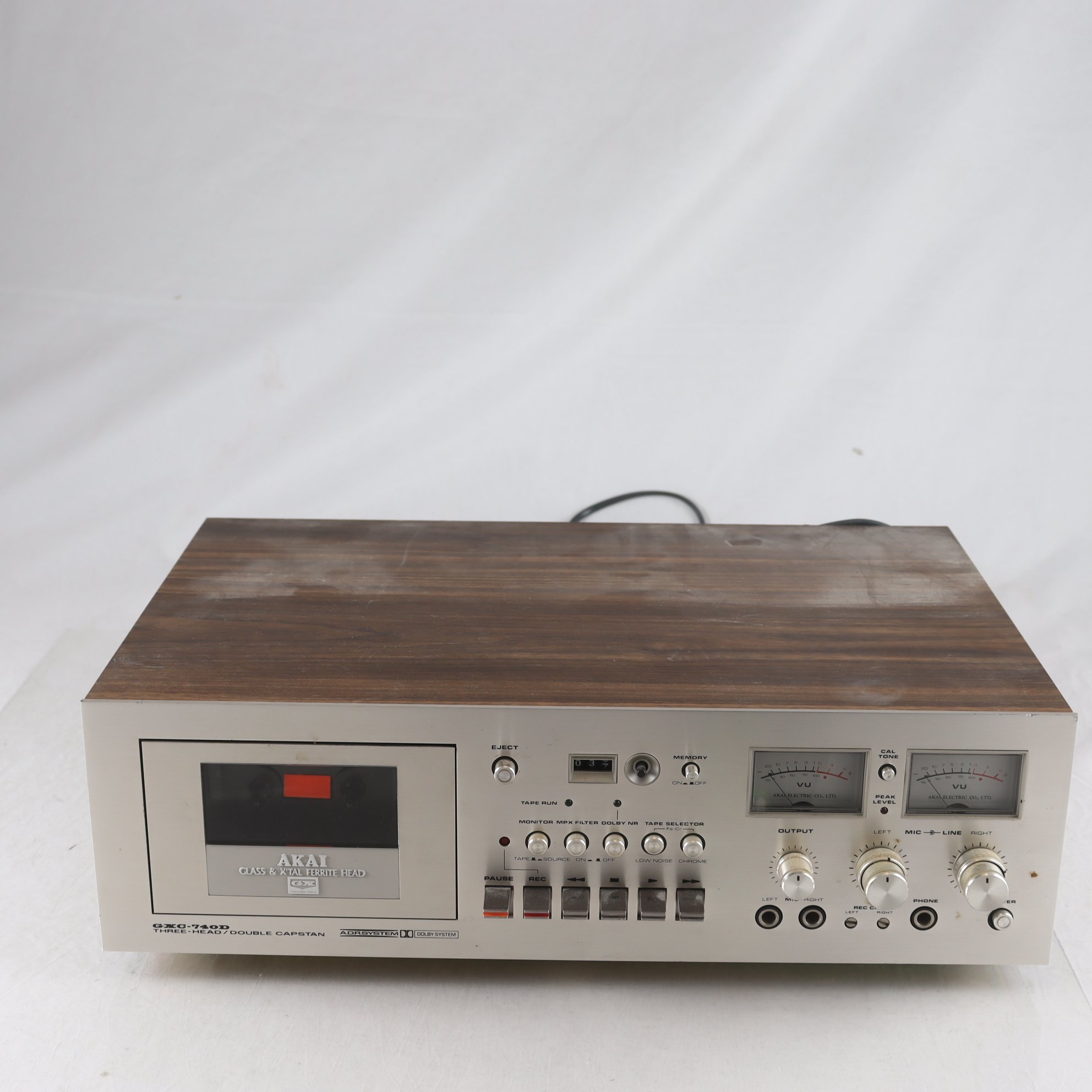 Kassettdäck, Akai GXC-740D. Repobjekt. Endast avhämtning.