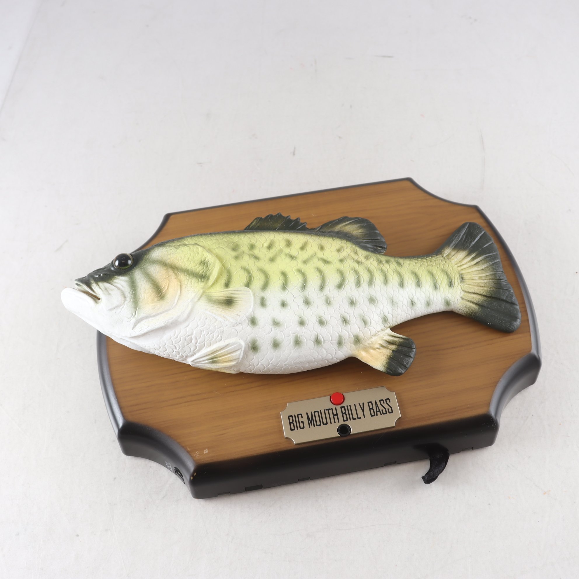 Fisk, ’Big mouth billy bass’.