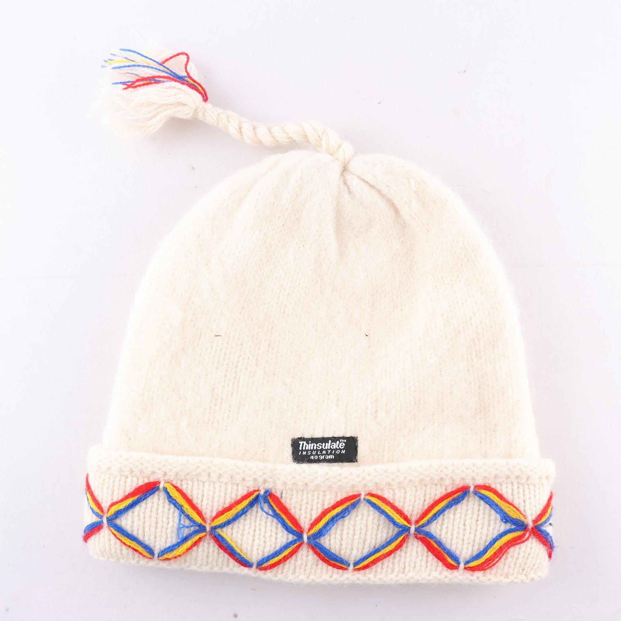 Mössa, Thinsulate, offwhite