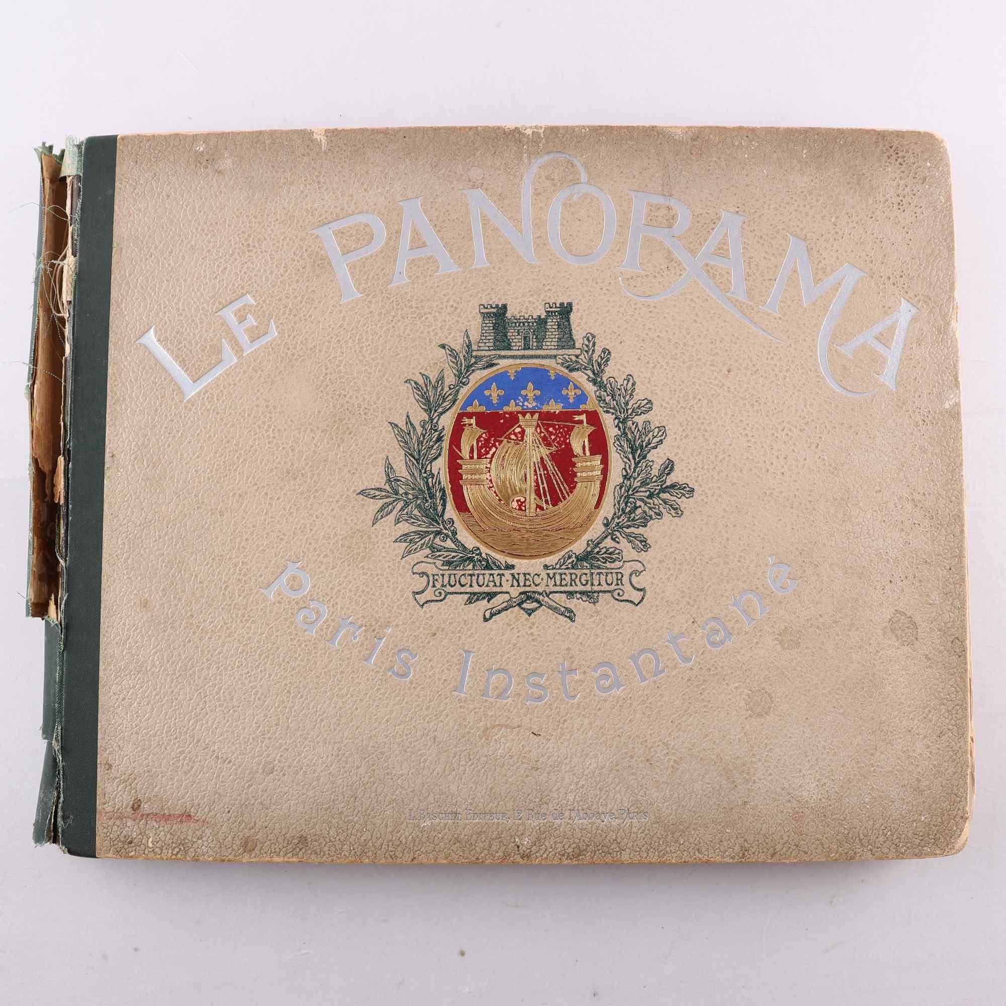 Le Panorama Paris Instantané, panoramabilder; Paris, 1899. Samfraktas ej.