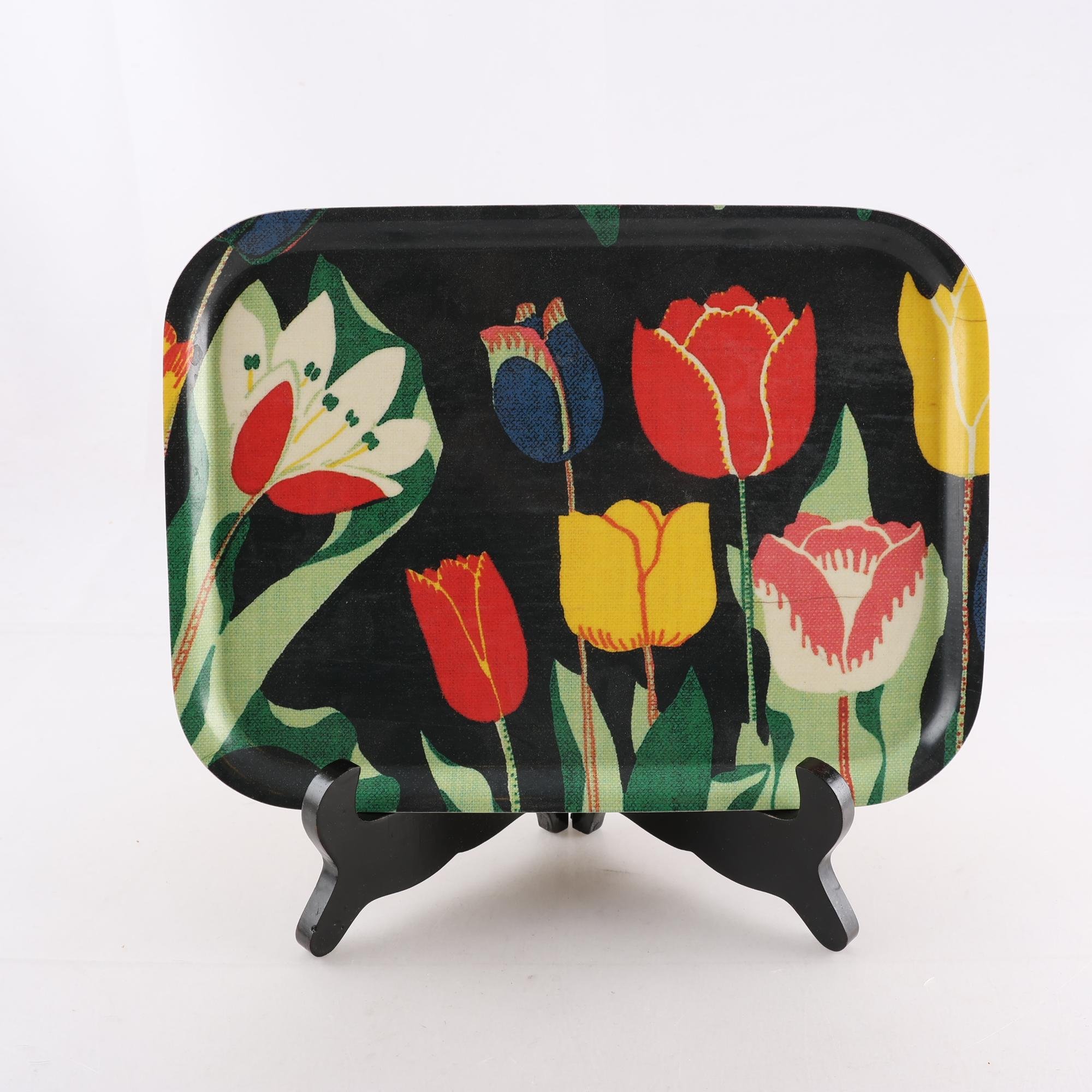 Bricka, Tulpan, Josef Frank, Firma Svenskt Tenn