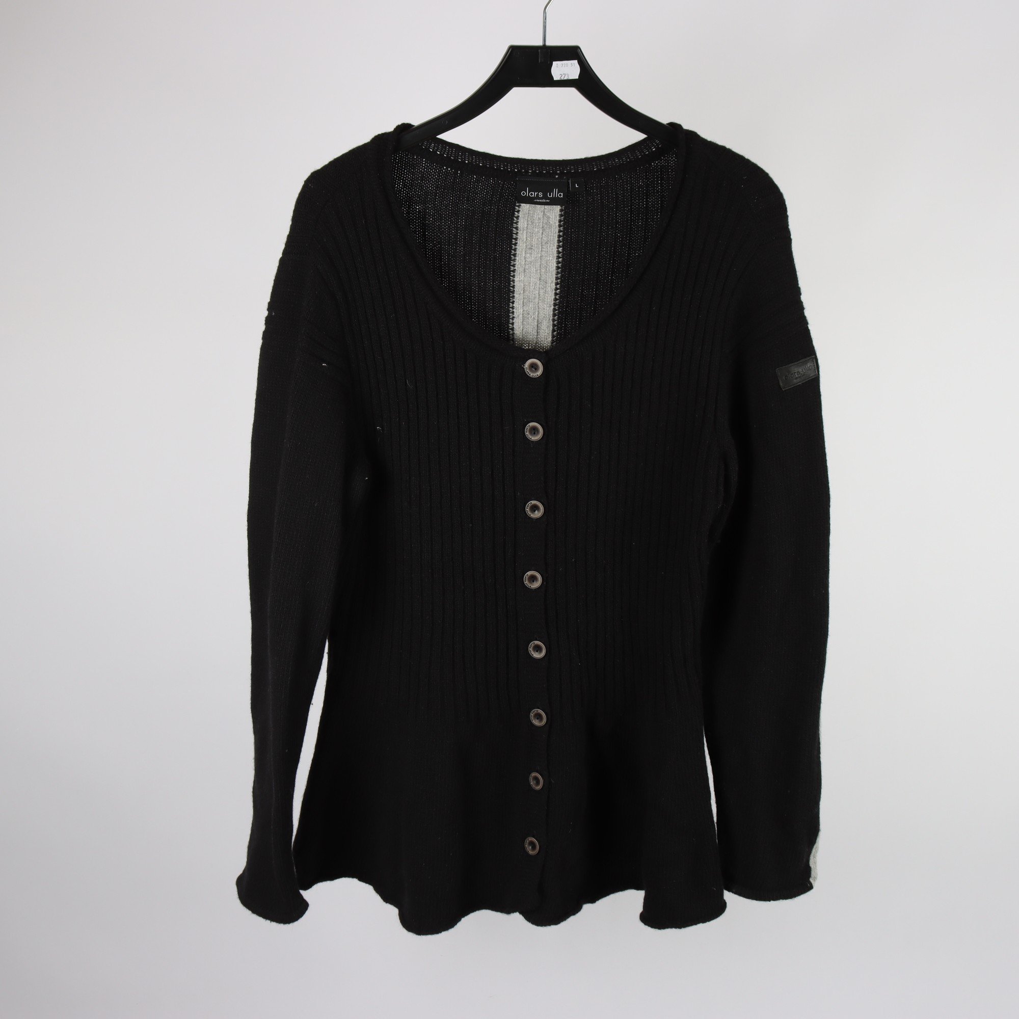 Kofta, Olars Ulla, svart, stl. L