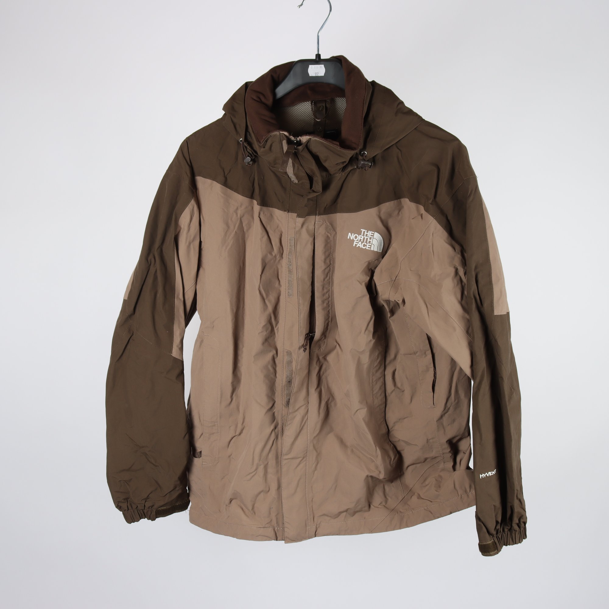 Jacka, The North Face, brun, beige, stl. M