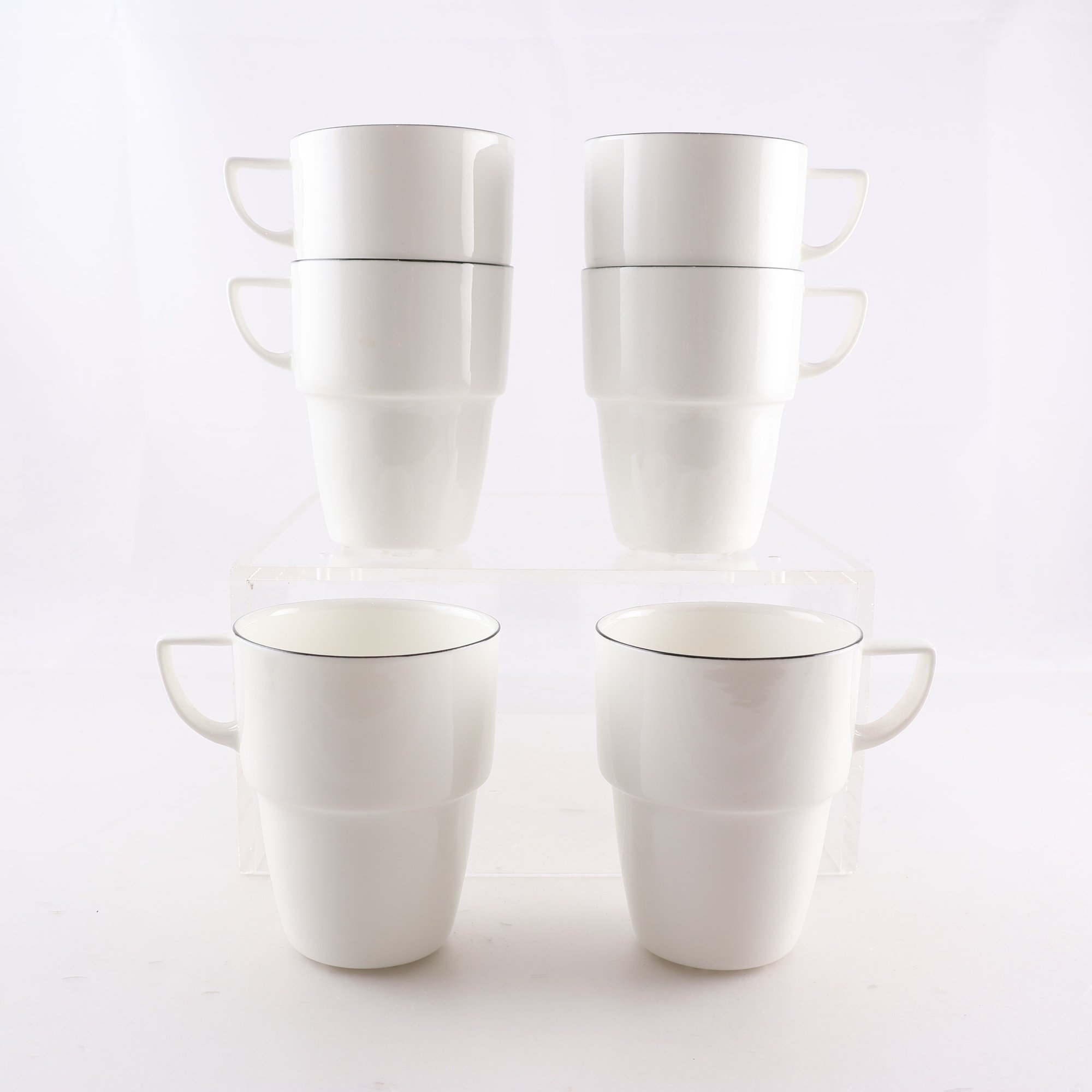 Muggar, ”Natur”, Siv & Stina Juhlin, Gustavsberg, 6 st. Samfraktas ej.