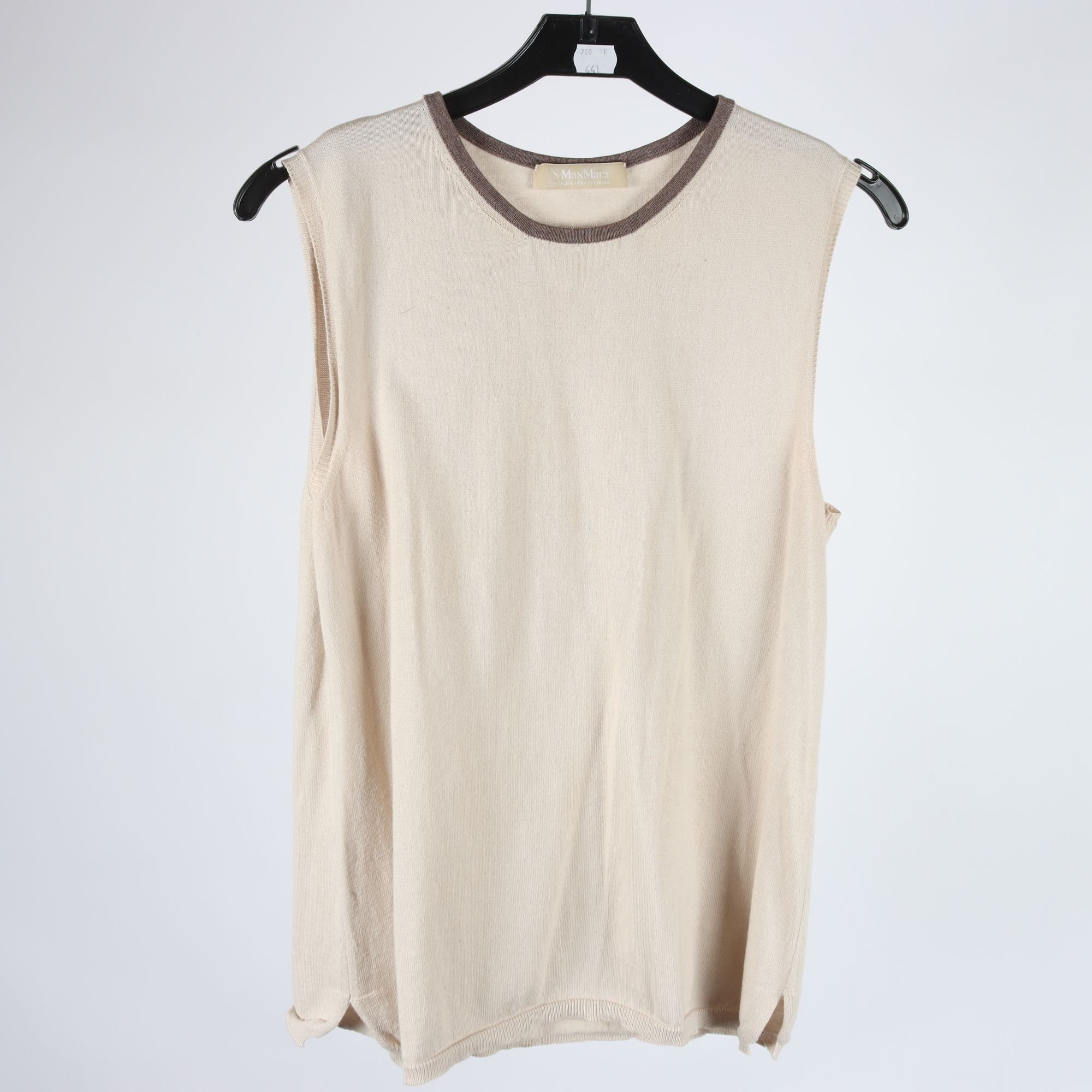 Linne, MaxMara, beige, stl. ca. S.