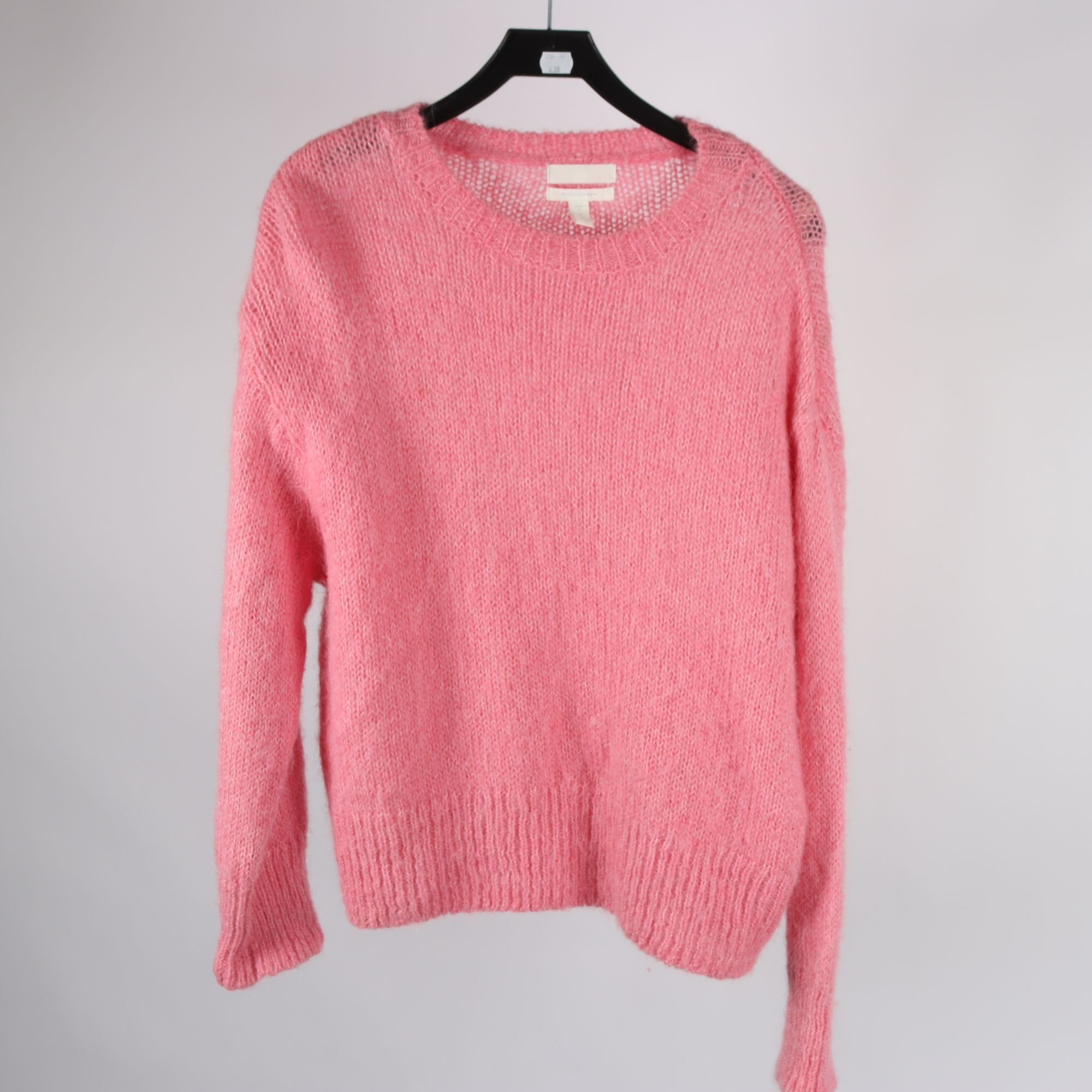 Tröja, H&M, rosa, ull, alpaca, stl. M.