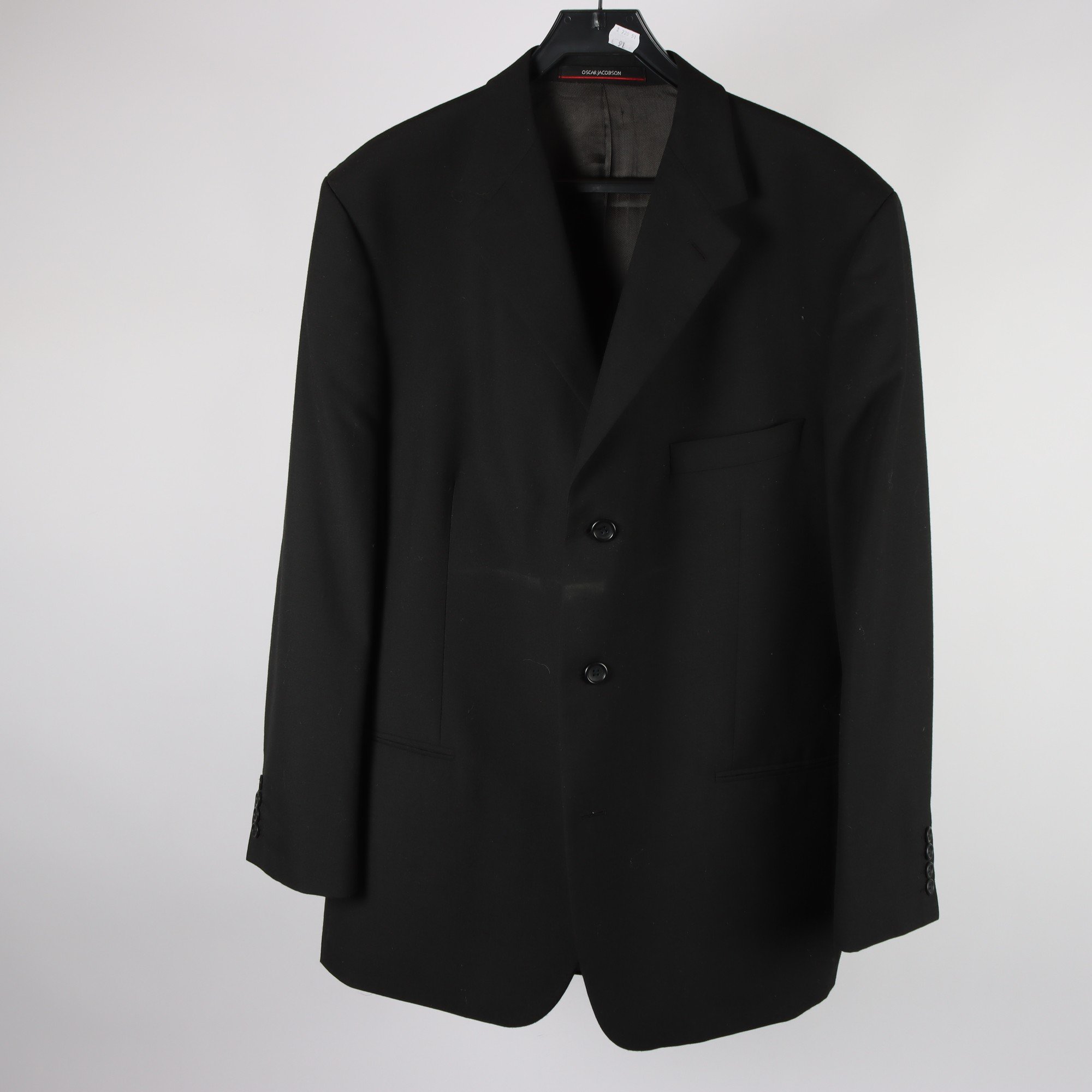 Kavaj, Oscar Jacobson, svart, stl. 56