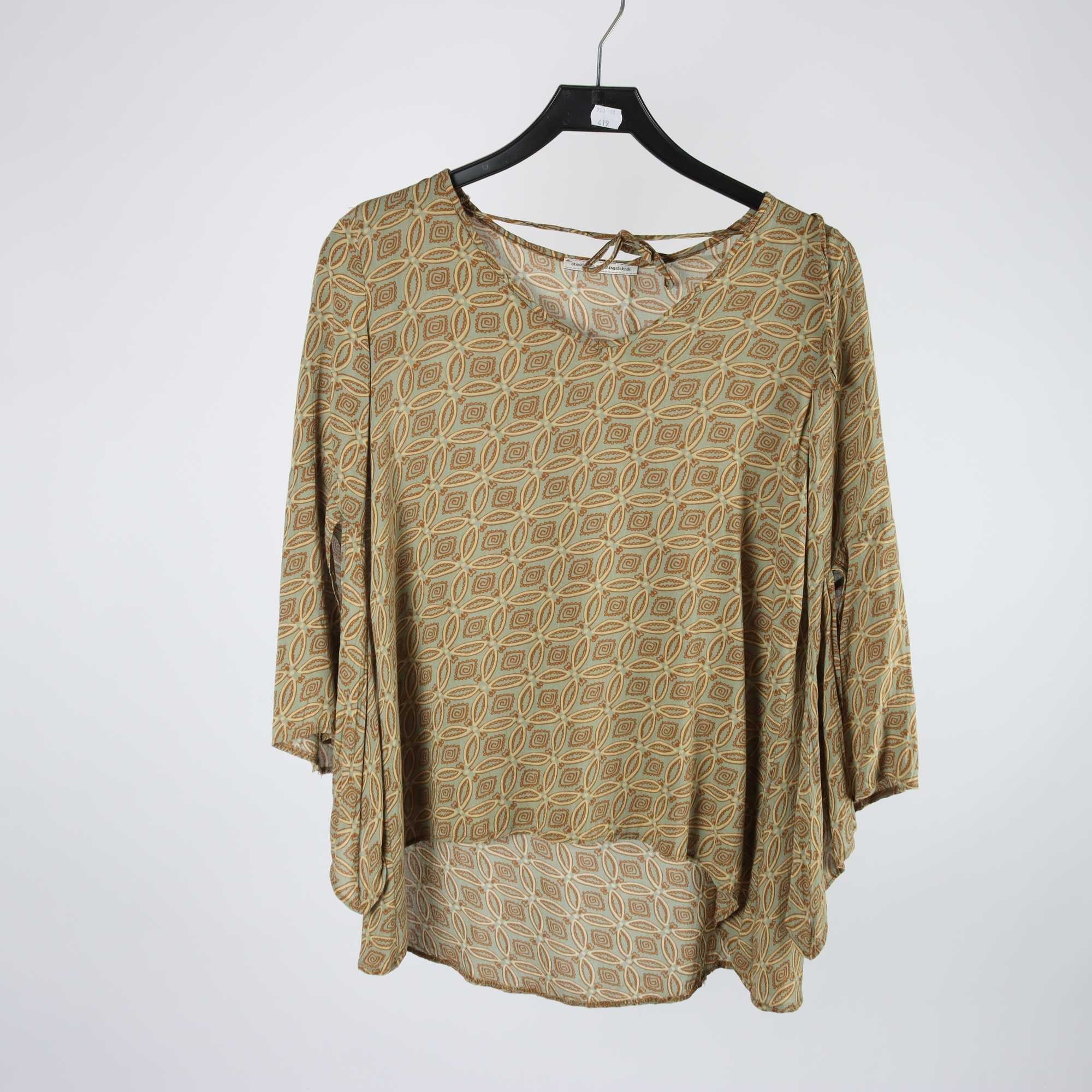 Blus, Stockholms Klänningsfabrik, grön, stl. S