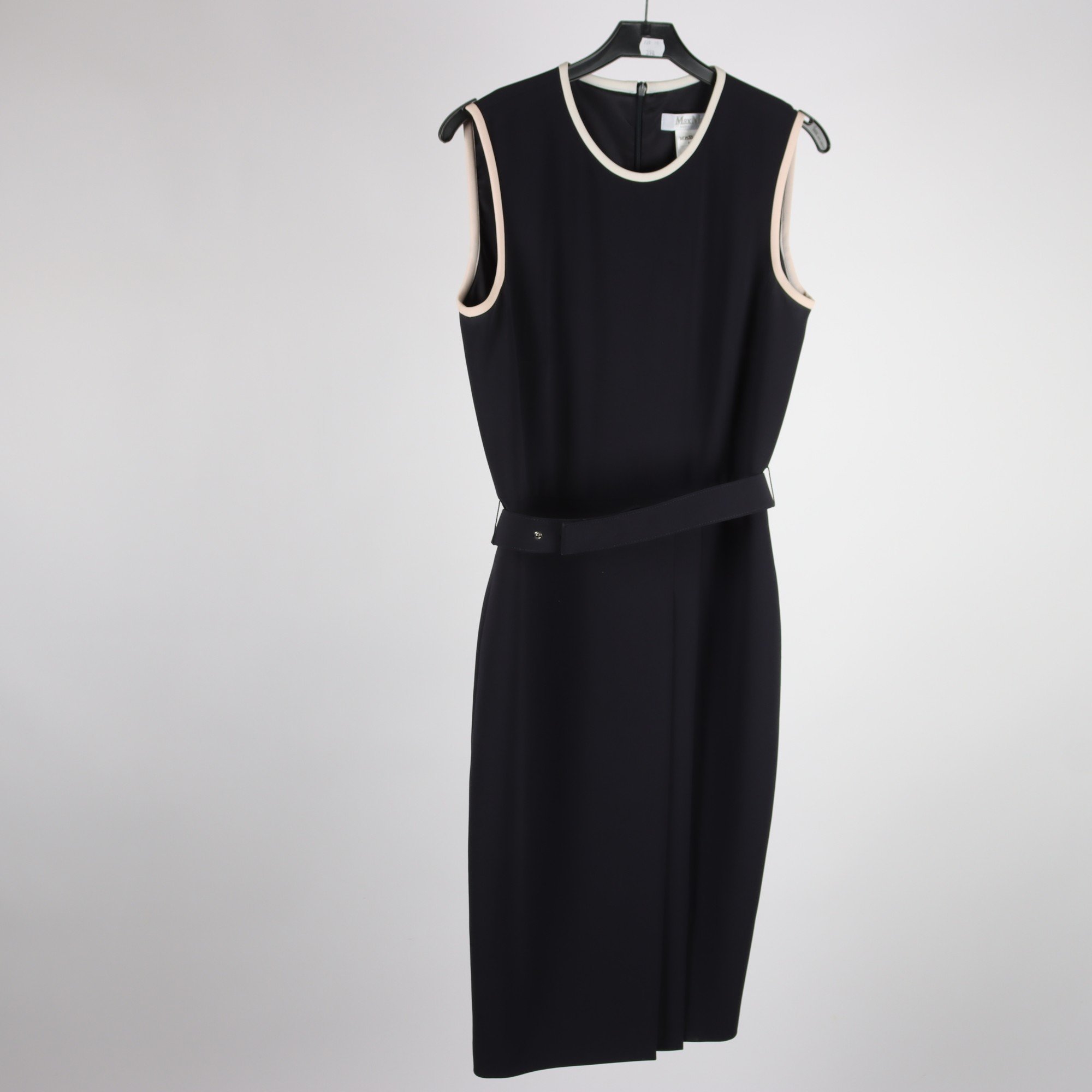 Klänning, MaxMara, blå, stl. 34.