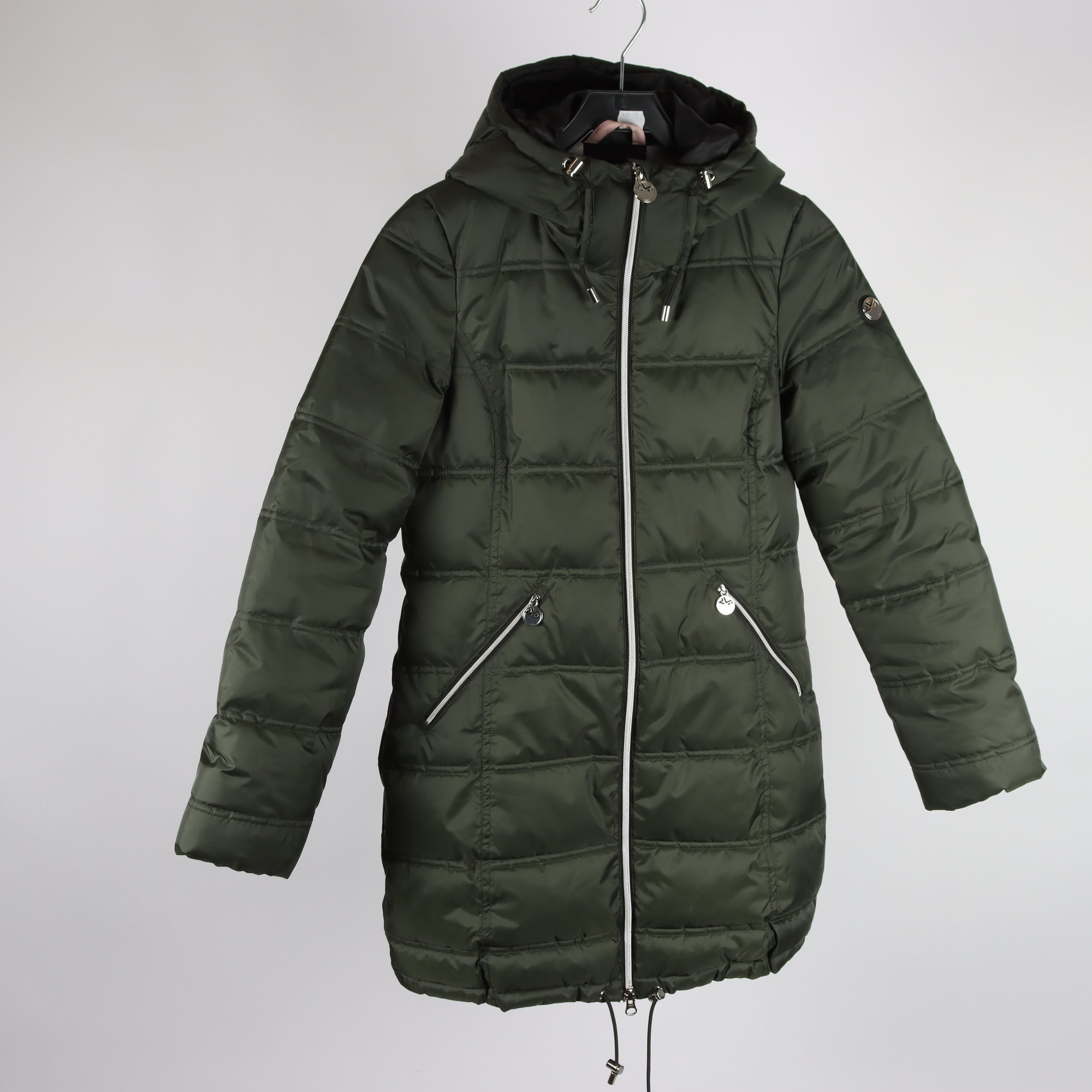 Vinterkappa, Röhnisch, grön, stl. XS.