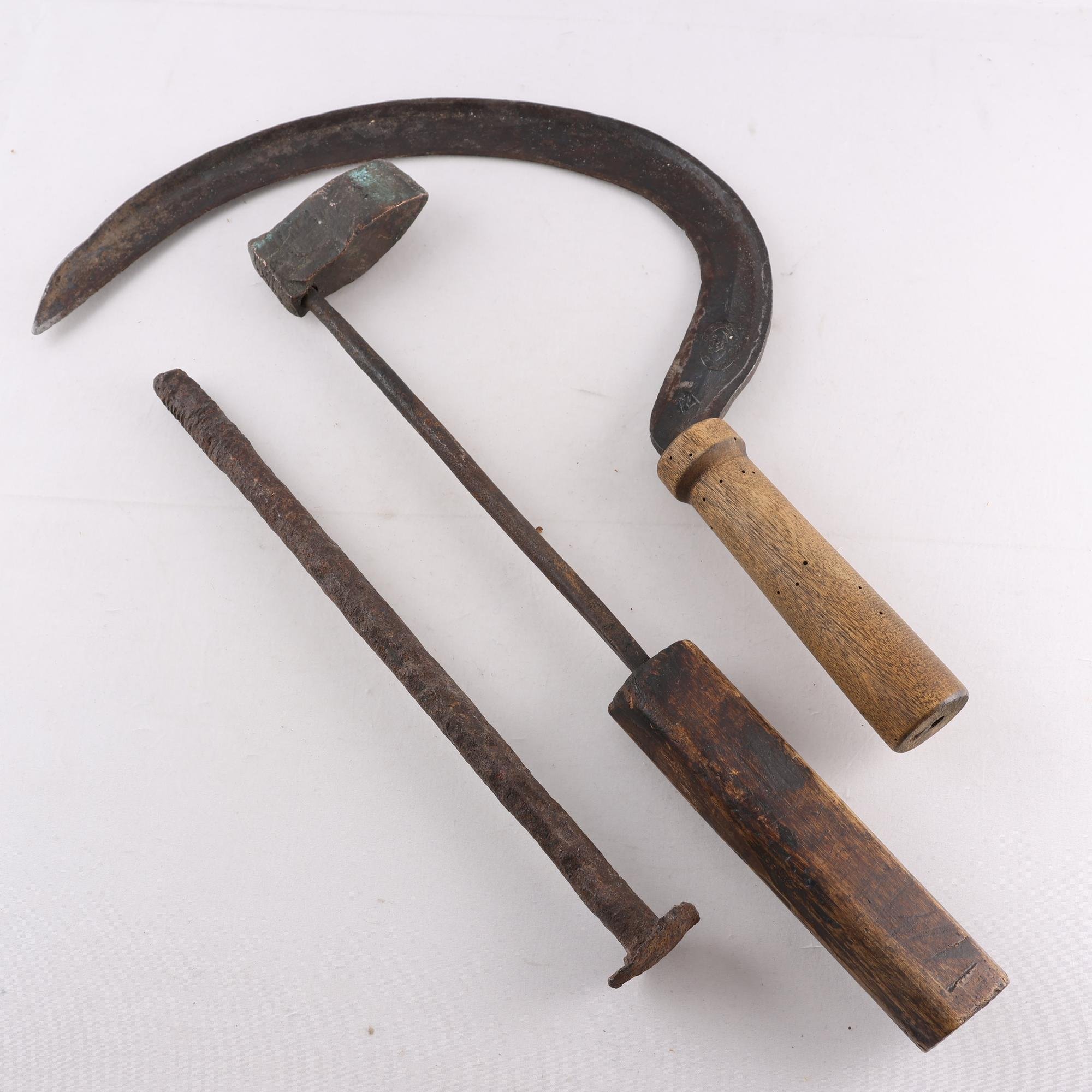 Allmoge verktyg, 3 st