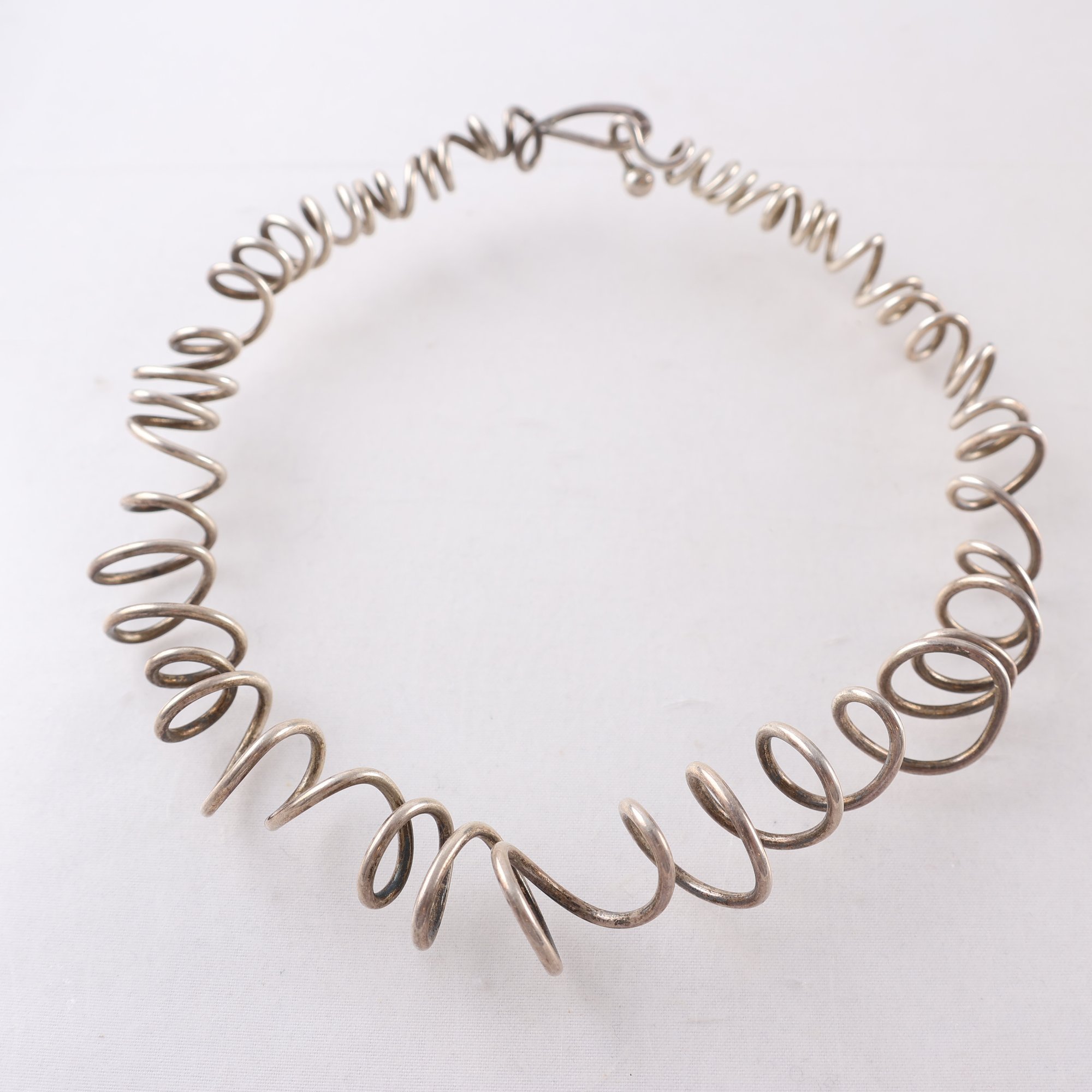 Halsband, collier, silver 925, vikt: 61g