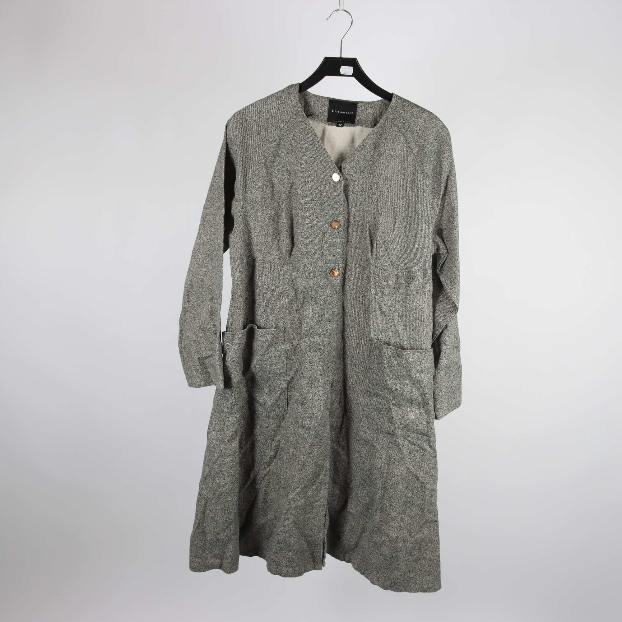 Kappa, Bitte Kai Rand, grå, 100% lin, stl. 42.