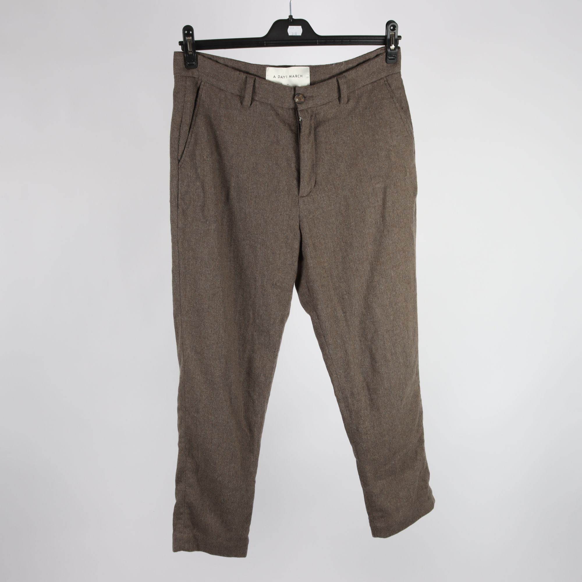 Byxor, A Day’s March, brun, ull, stl. 48.