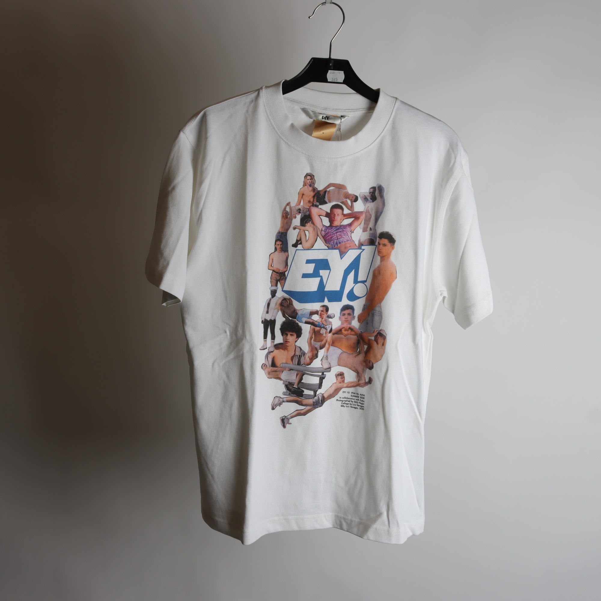 T-shirt, Eytys, vit, stl. M.