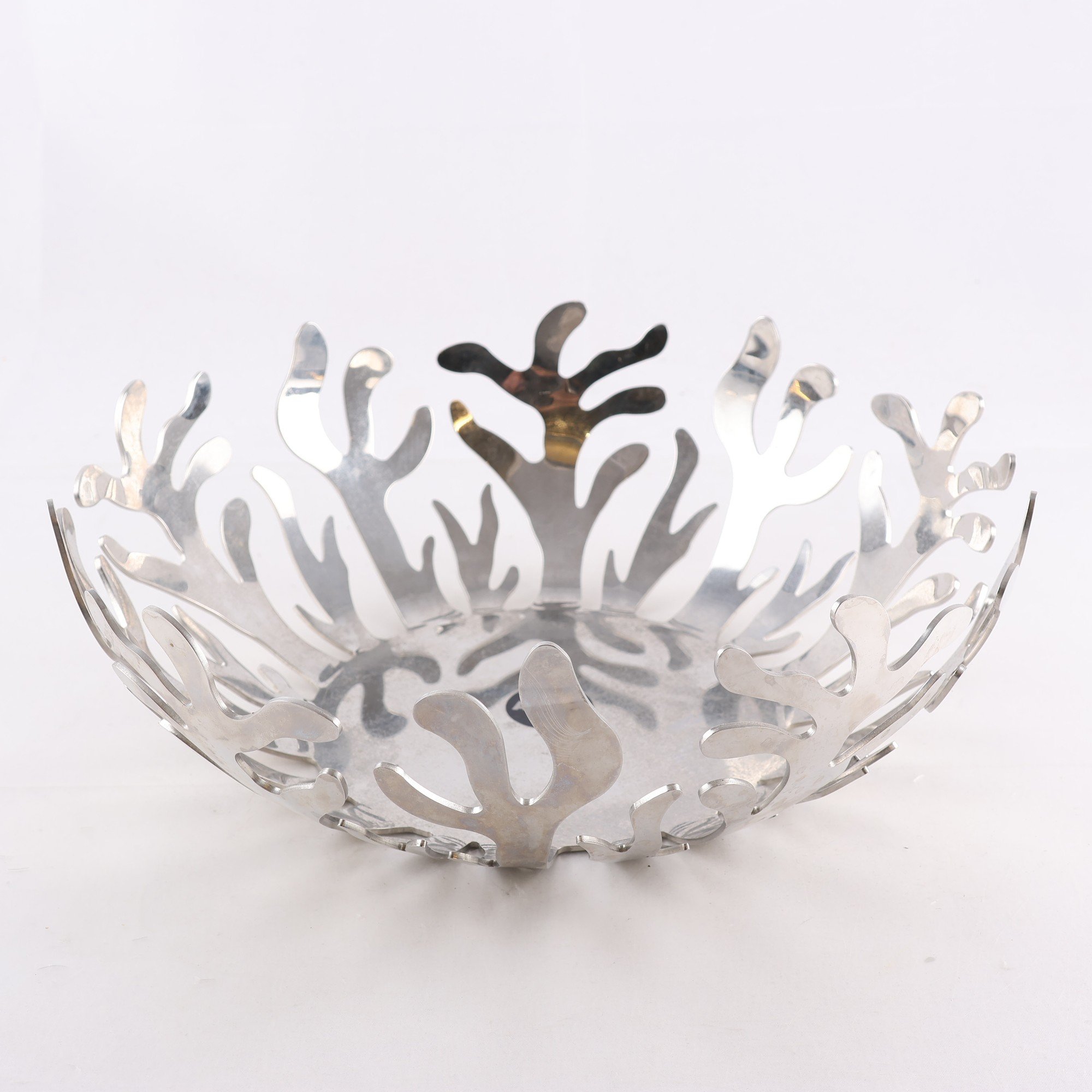 Fruktskål, fostfritt stål, Emma Silvestris, Alessi