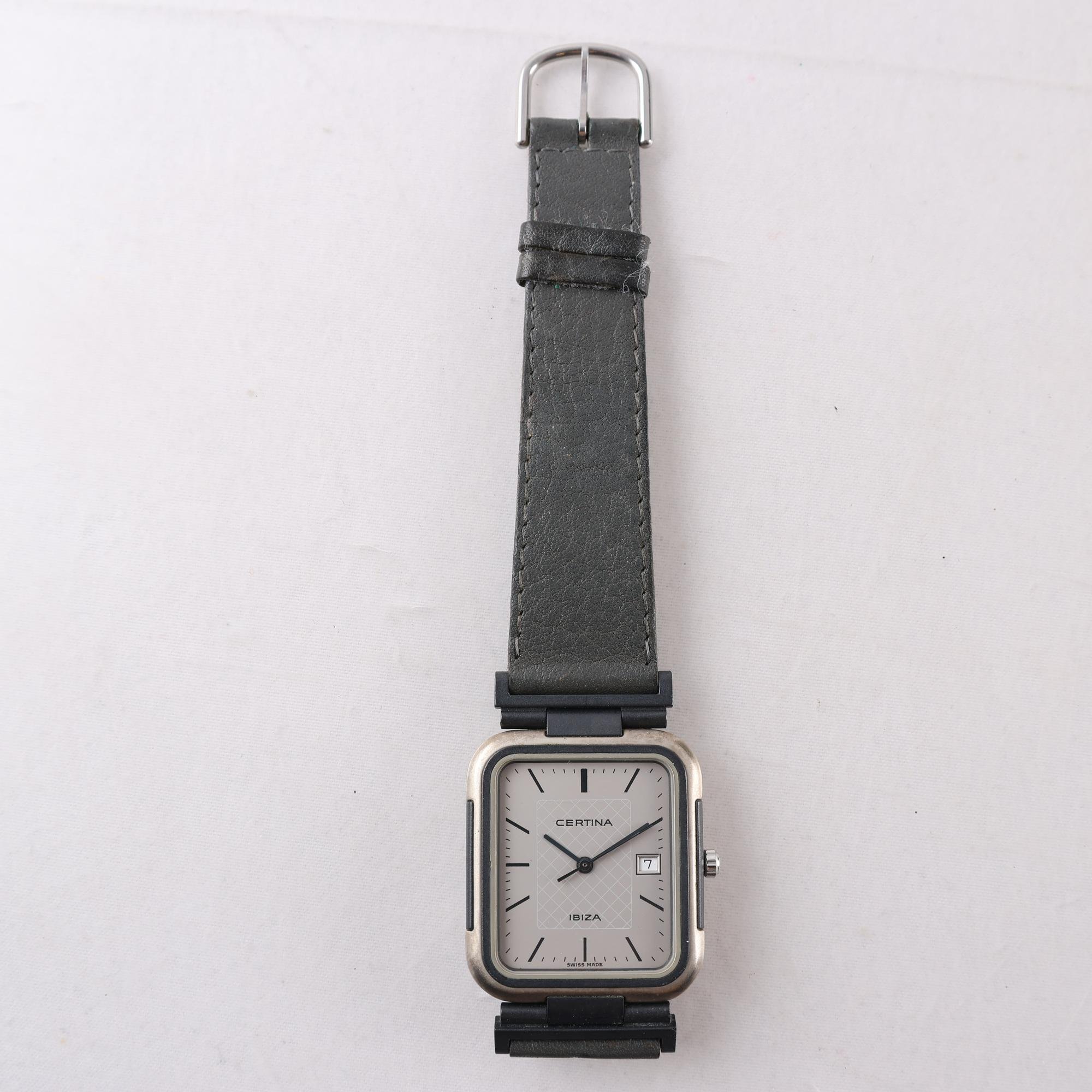 Armbandsur, stål, Certina, Ibiza, quartz, vintage