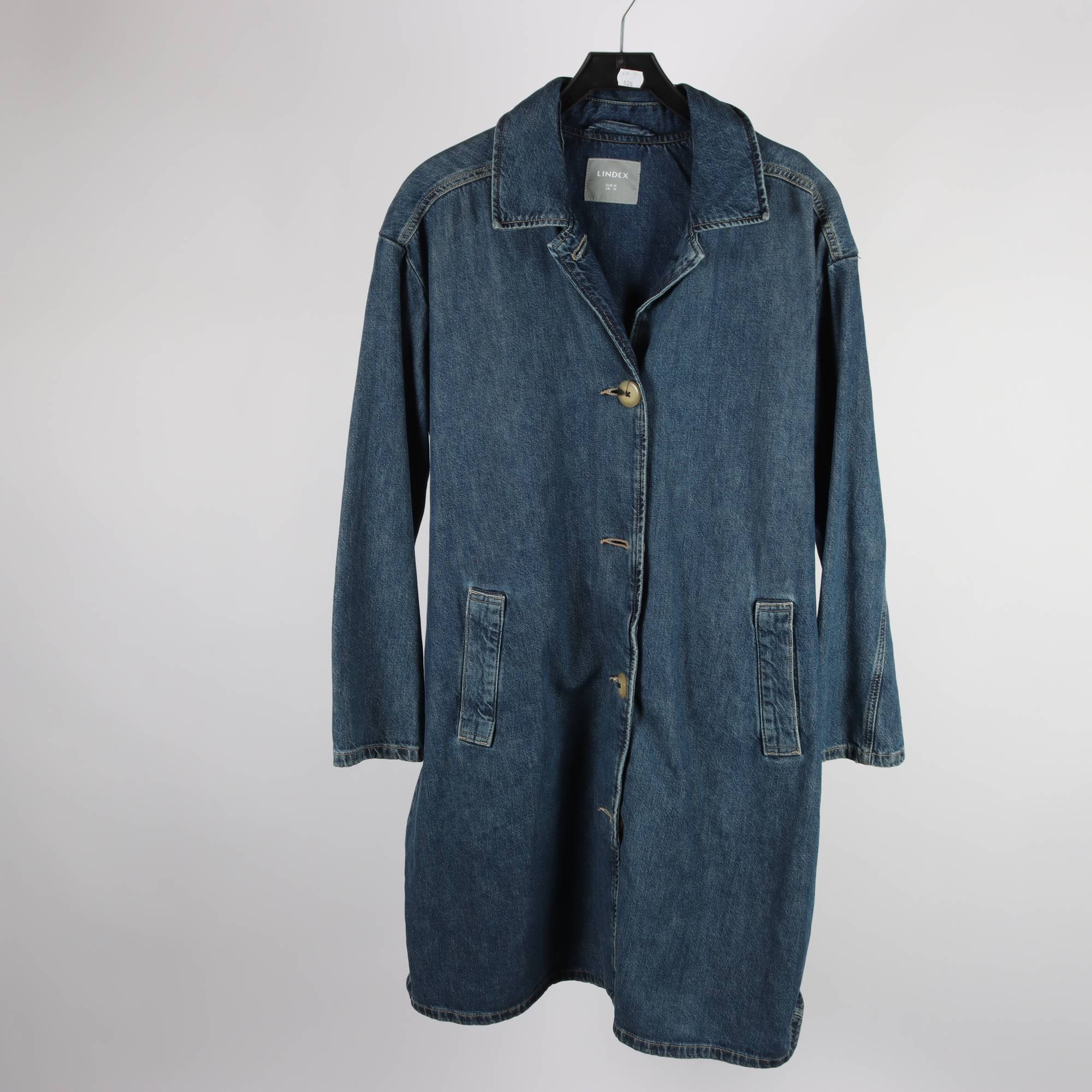 Jeanskappa, Lindex, blå, stl. M.
