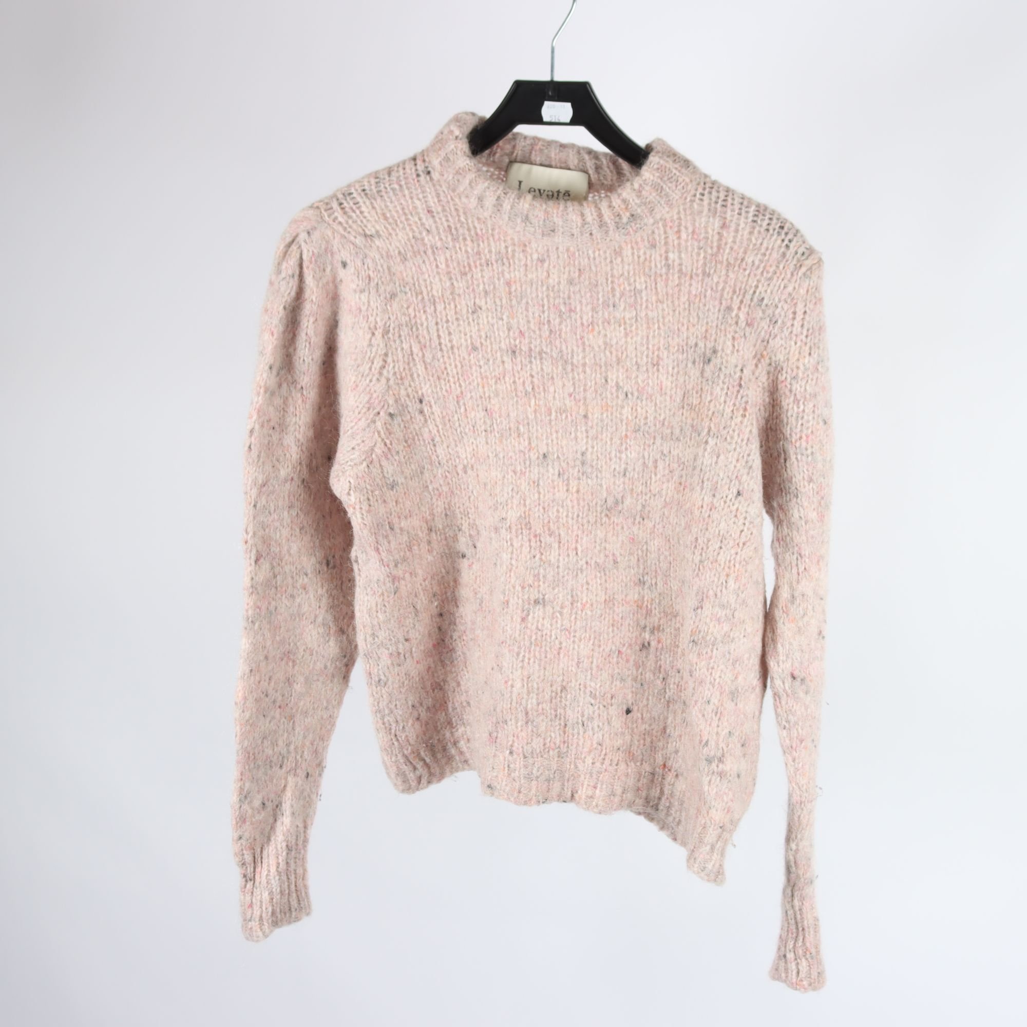 Tröja, Levate, rosa, mohair, alpaca, stl. M.