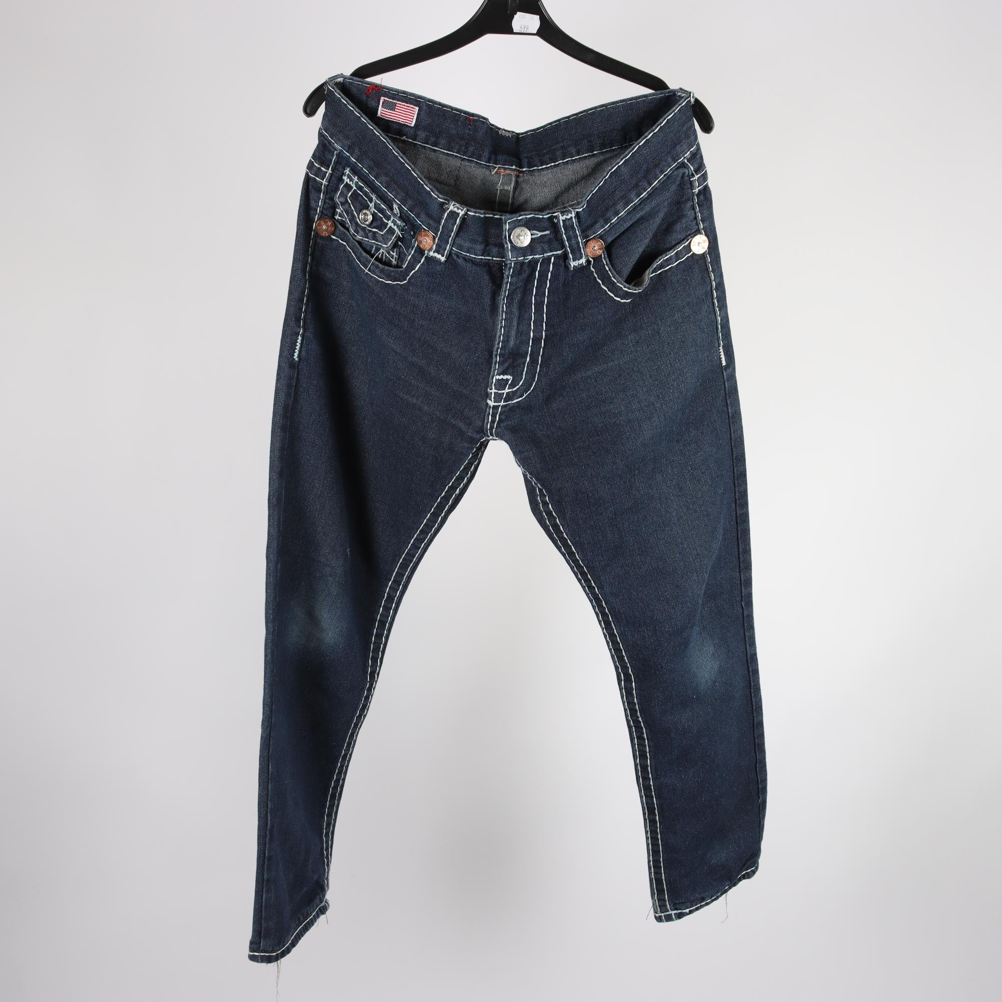 Jeans, True Religion, blå, Billy Super T, stl. 36/33.