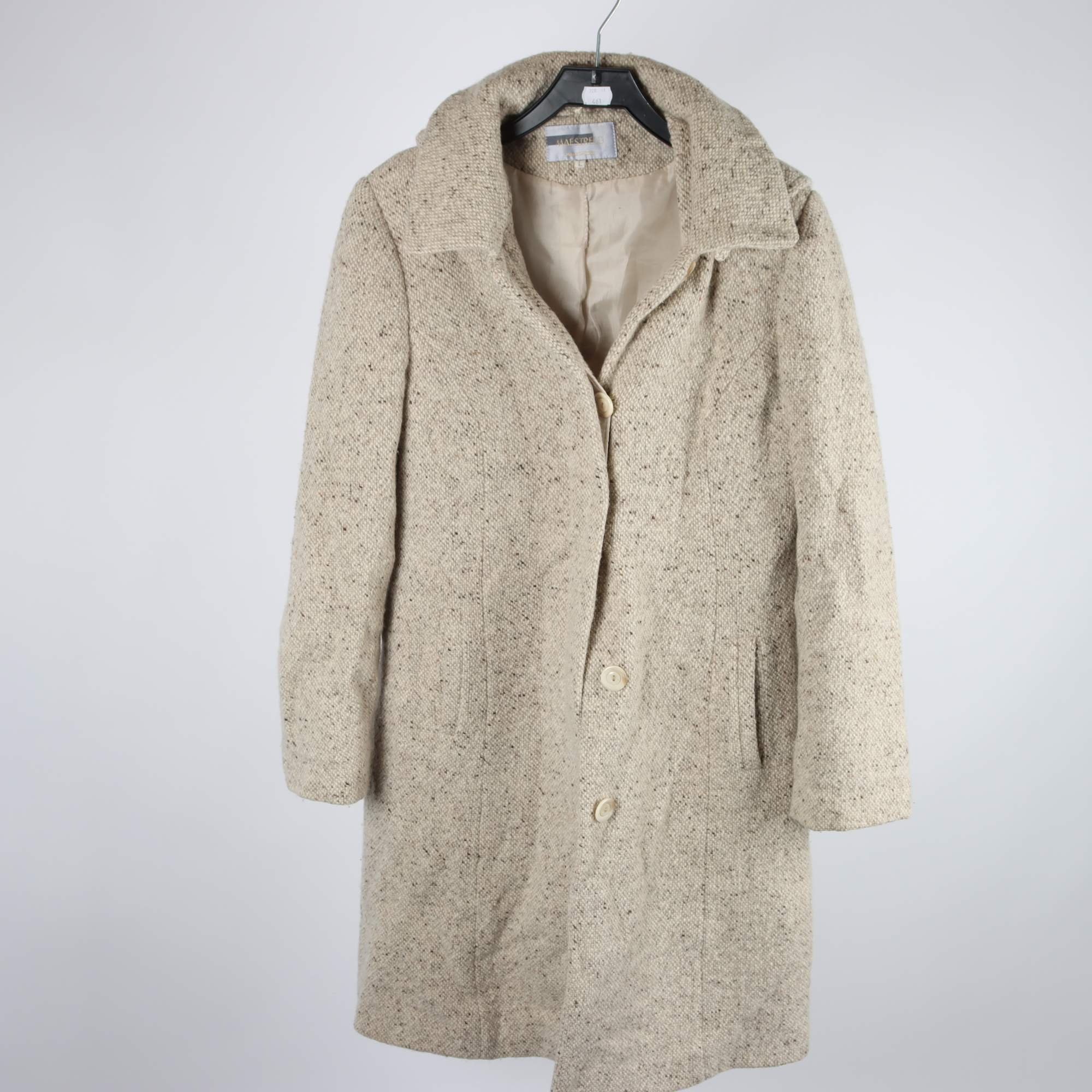 Kappa, Maestrelli, beige, vävd, ull, stl. L.