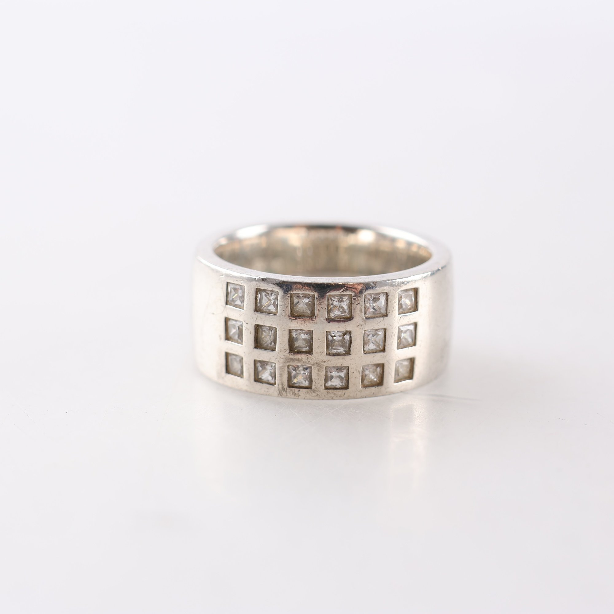 Ring, silver 925, stenar, Esprit, brv: 13g