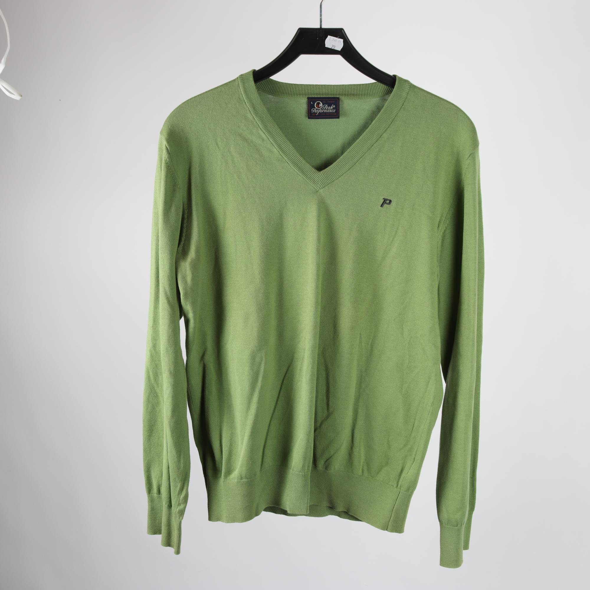 Tröja, PeakPerformance, grön, stl. L