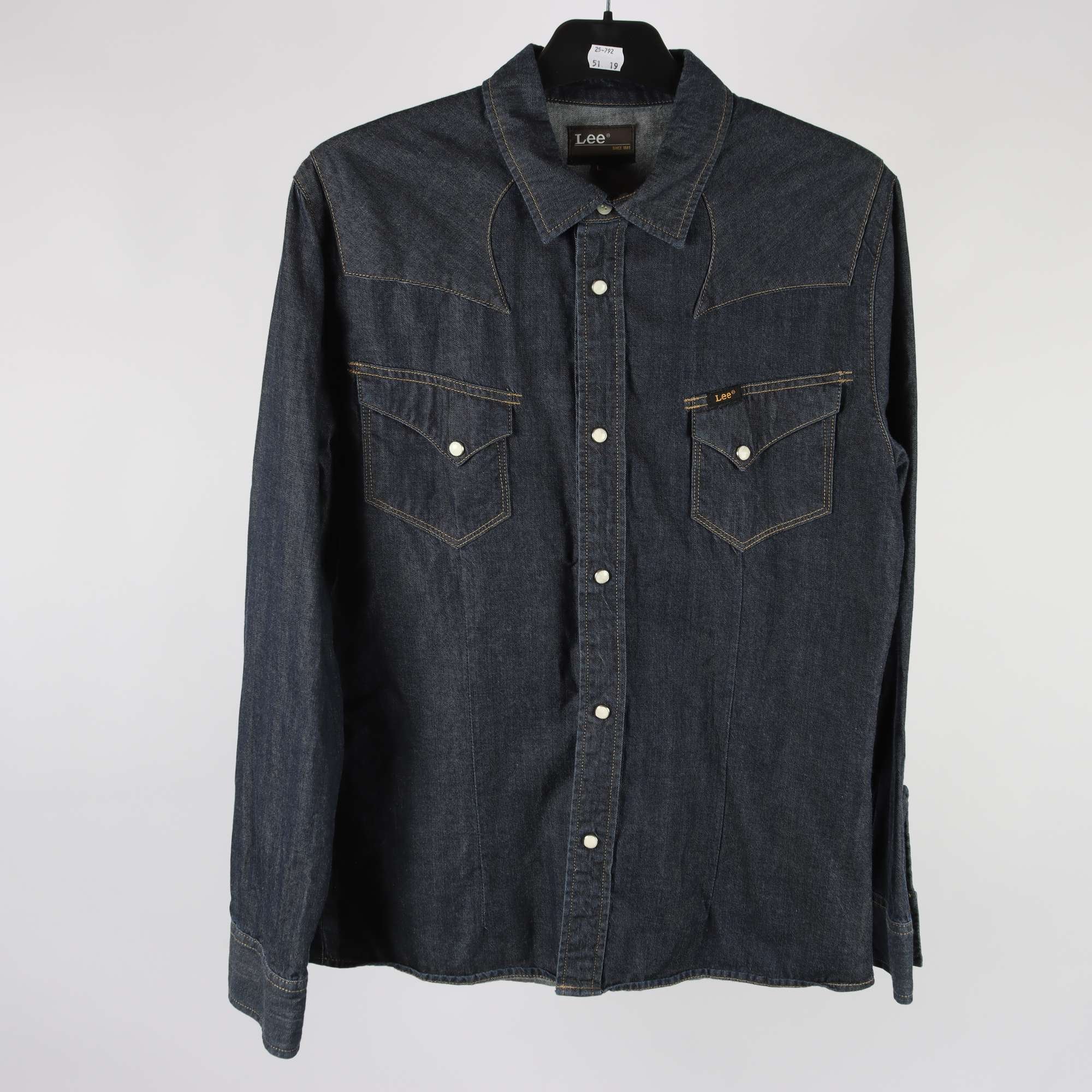 Jeansskjorta, Lee, stl. L