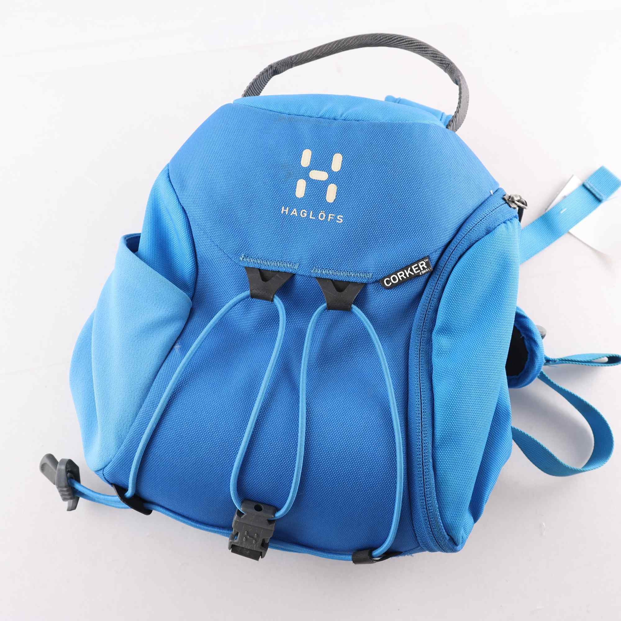 Ryggsäck, Haglöfs, blå, corker, mini.
