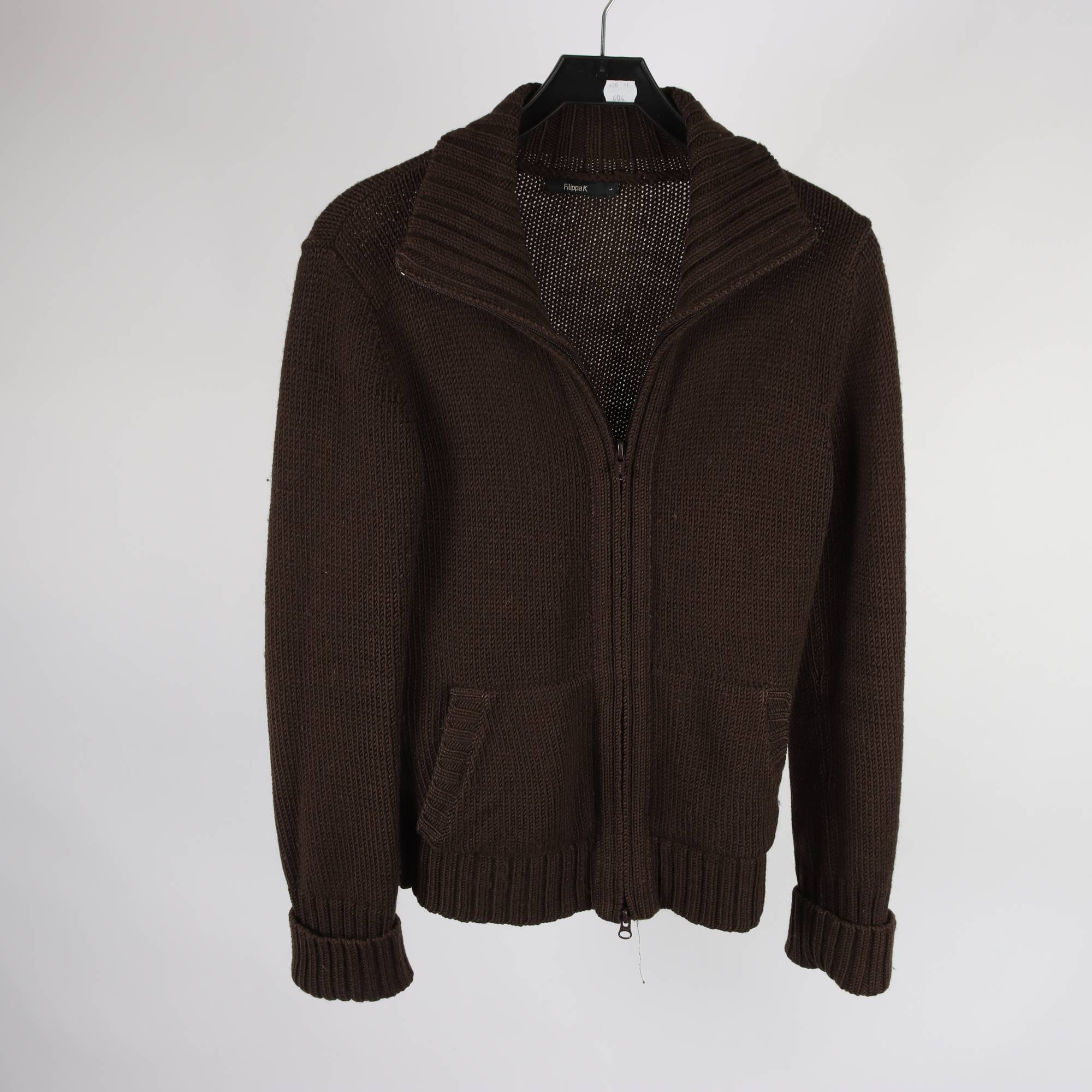 Kofta, Filippa K, brun, ull, stl. L.