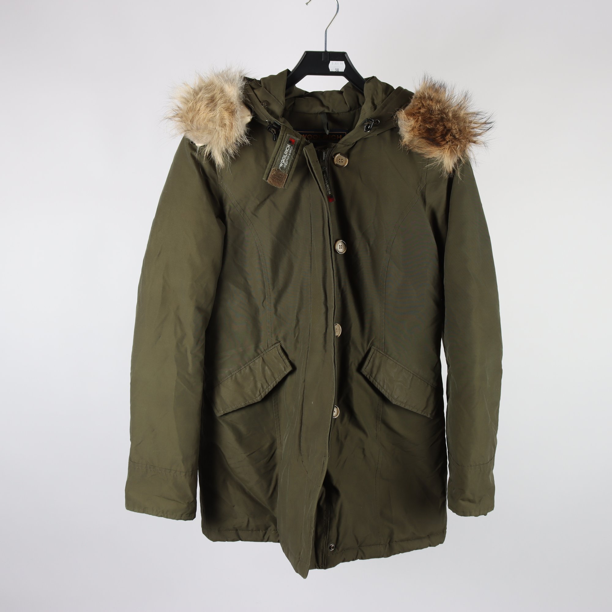 Jacka, Woolrich, grön, stl. XS