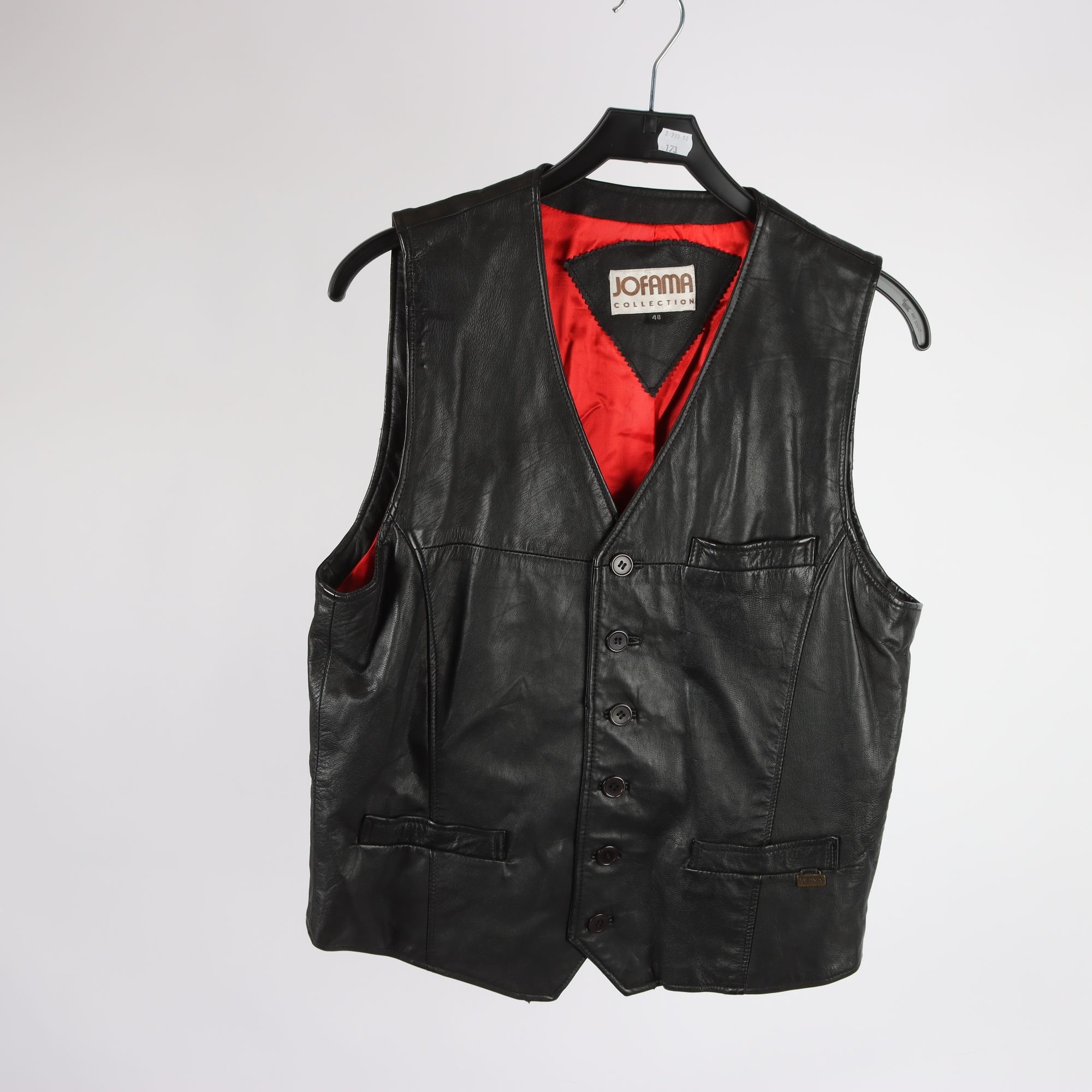 Skinnväst, Jofama, svart, stl. 48