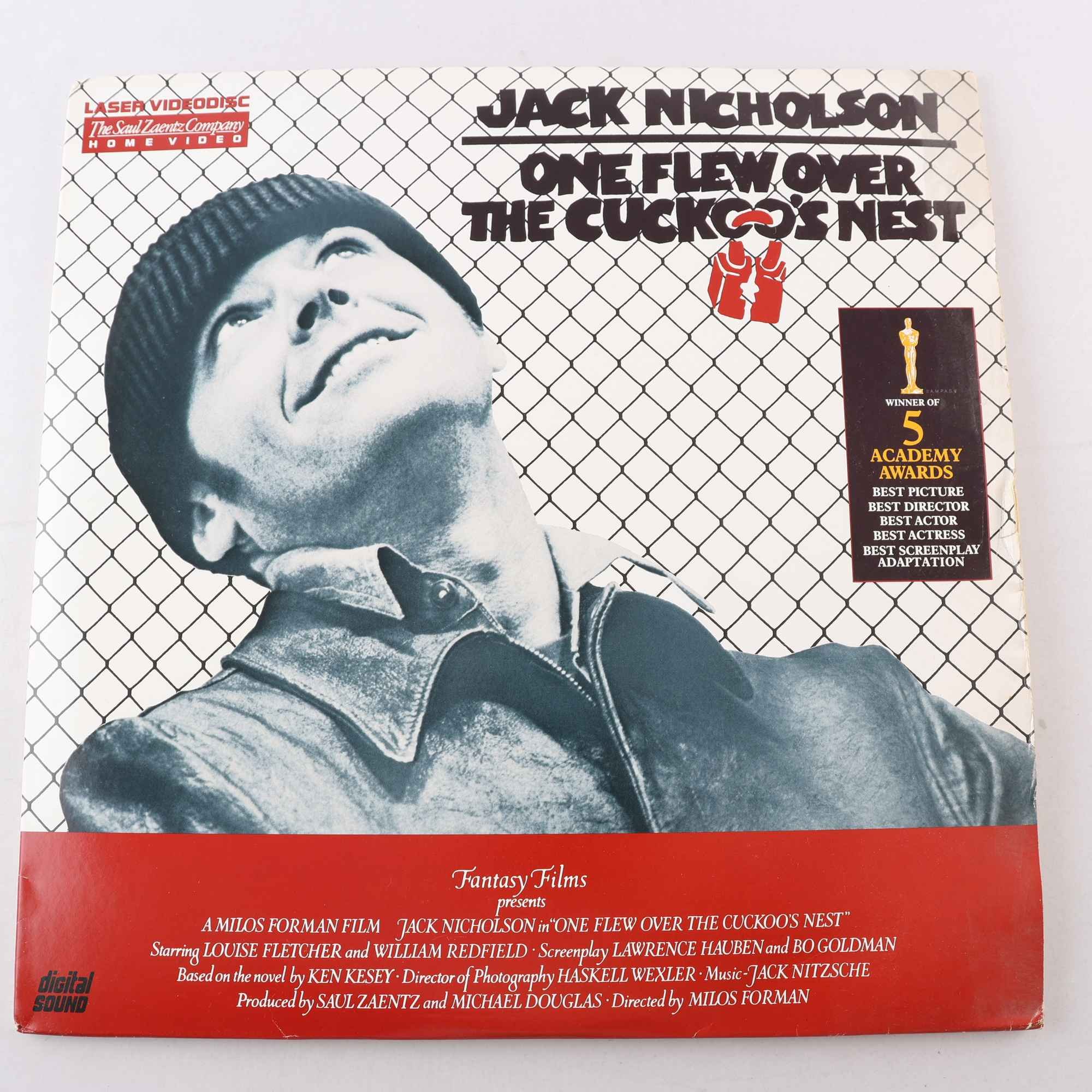 Laserdisc One Flew Over the Cuckoo’s Nest