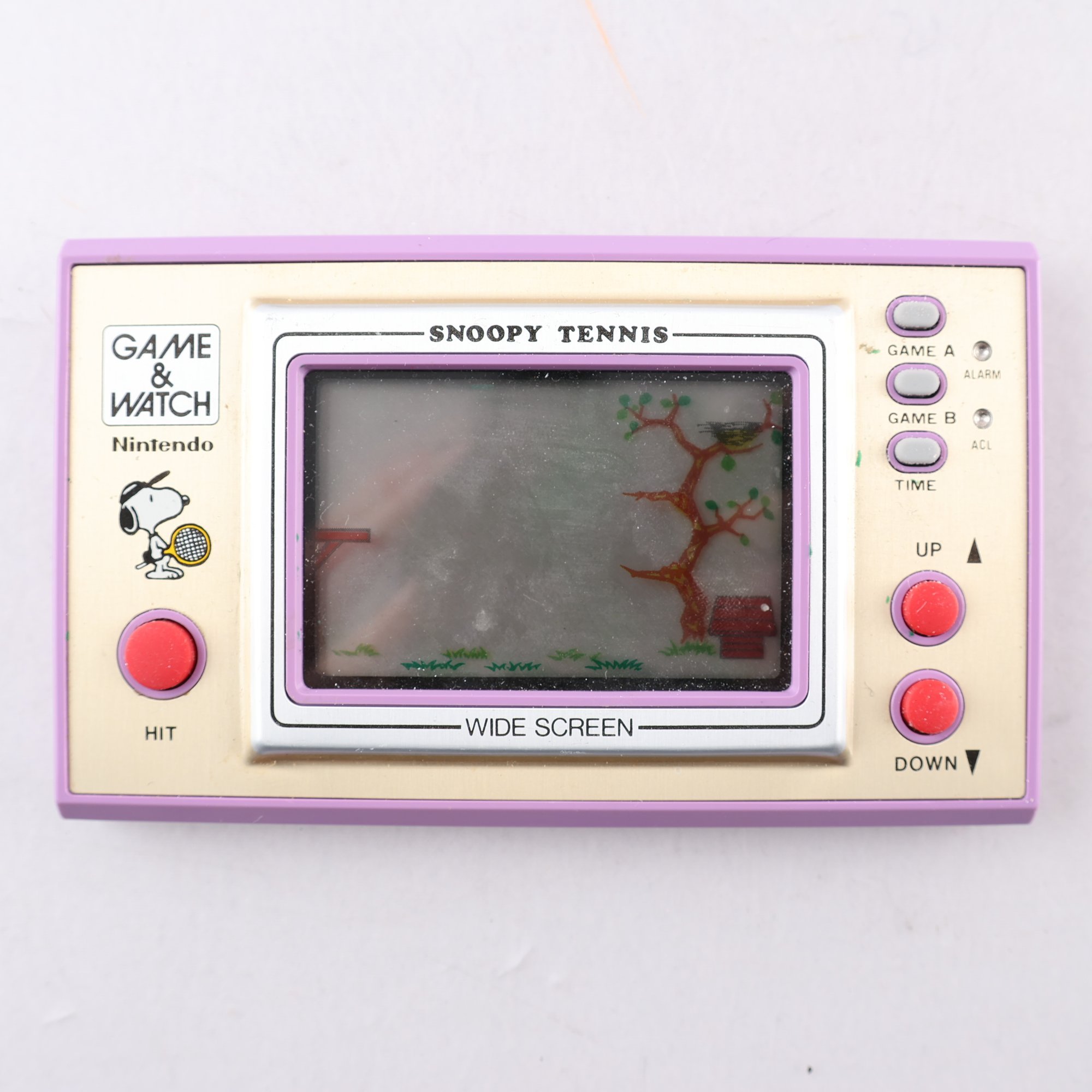 Spel, nintendo game & watch, Snoopy tennis