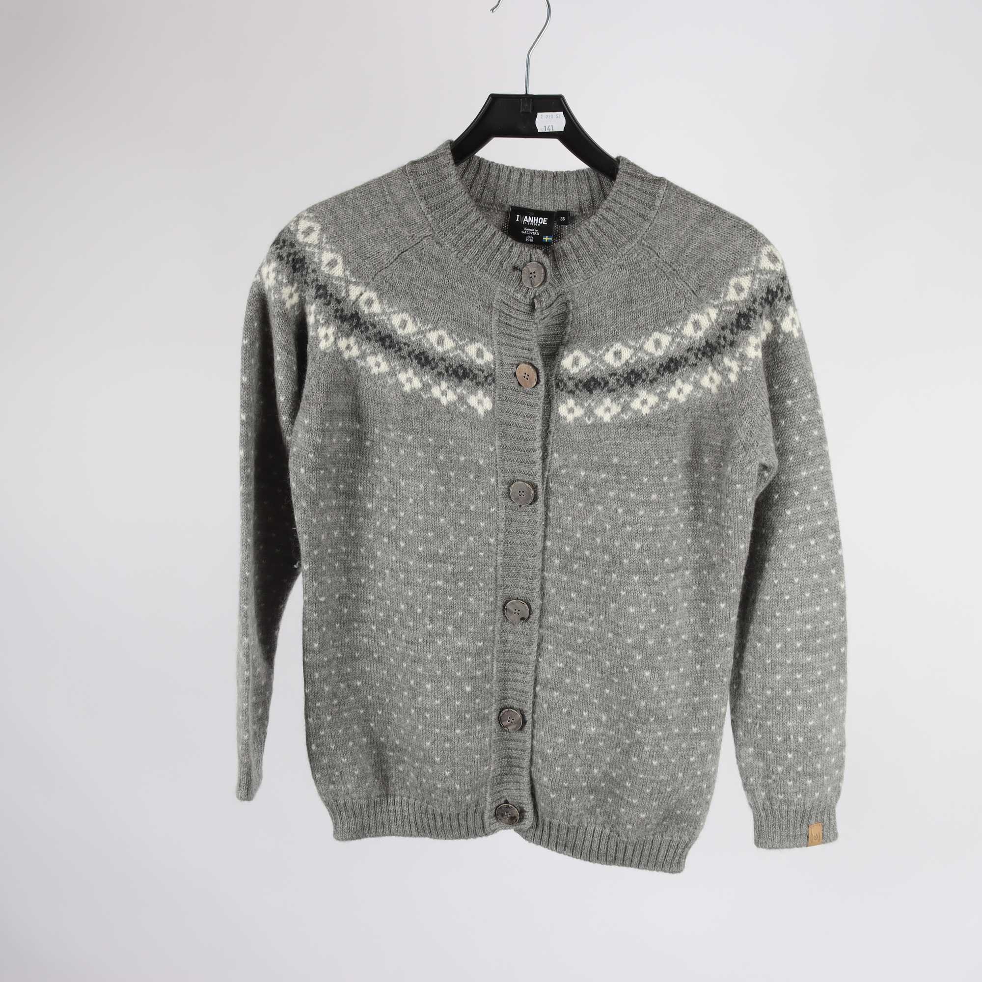 Kofta, Ivanhoe, grå, stl. 36