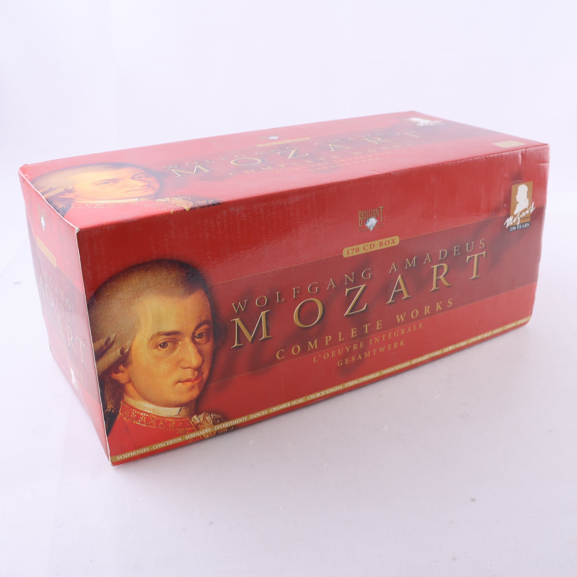 CD Wolfgang Amadeus Mozart, Mozart Complete Edition, 170 CD