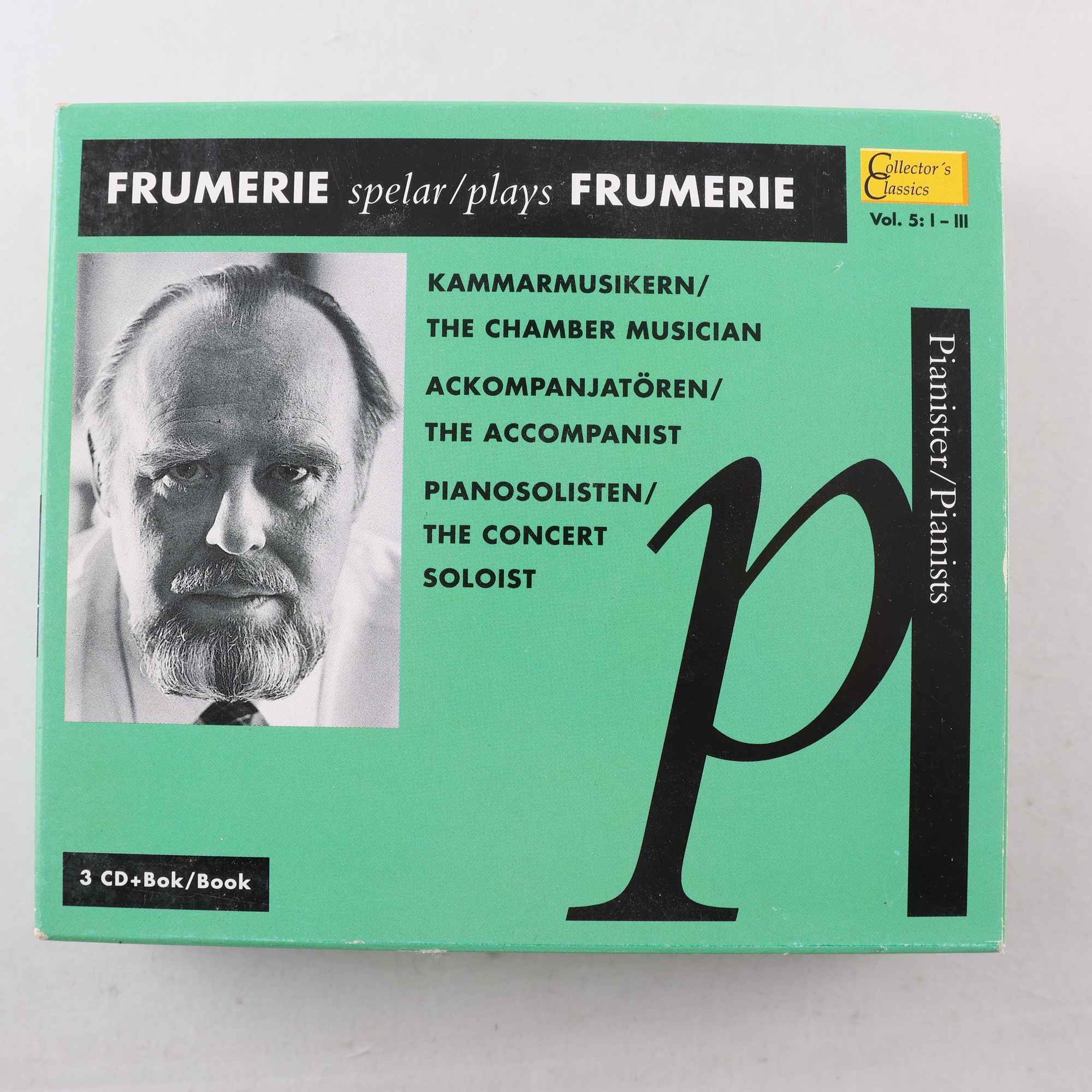 CD Gunnar De Frumerie, Frumerie Spelar / Plays Frumerie