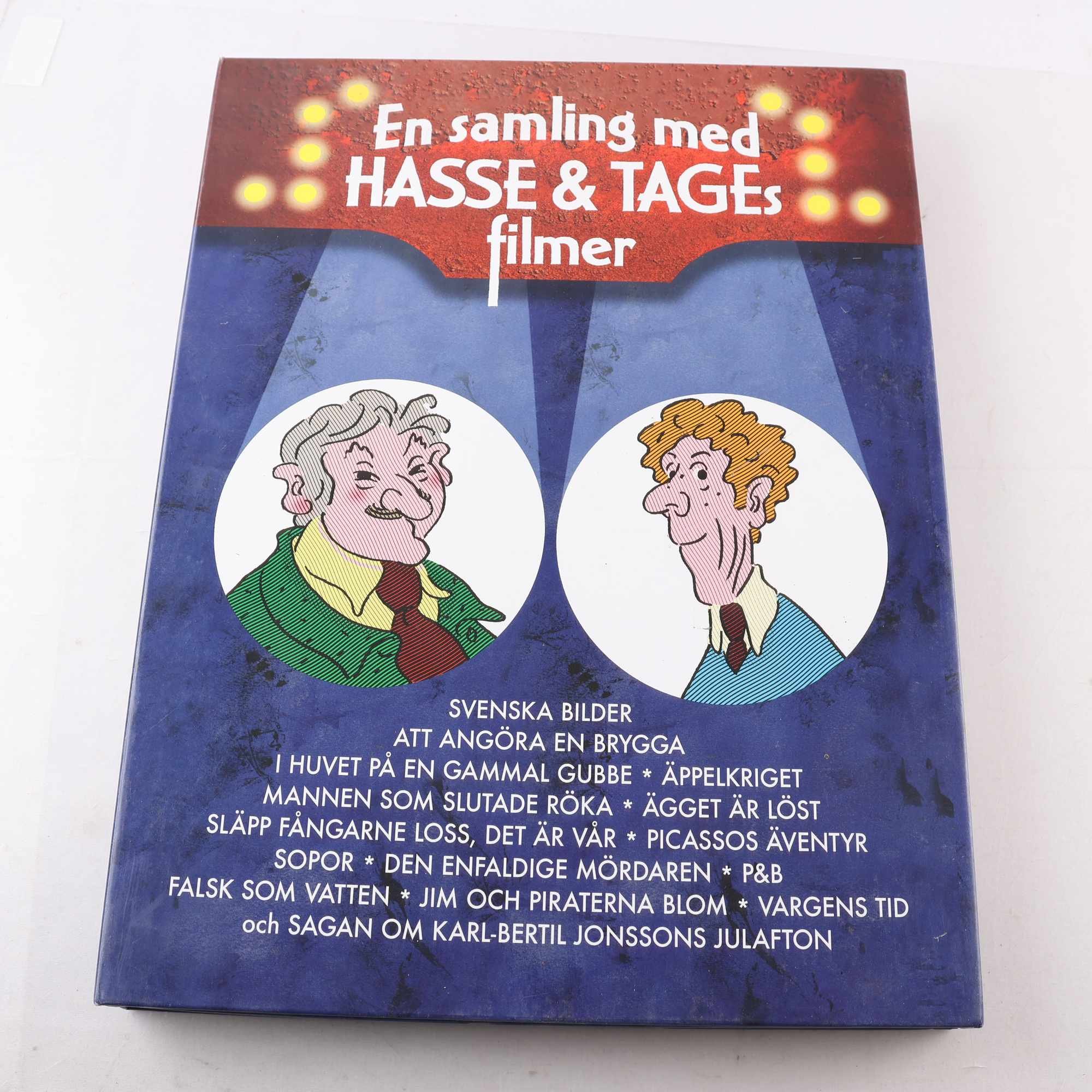 DVD En samling med Hasse & Tages filmer