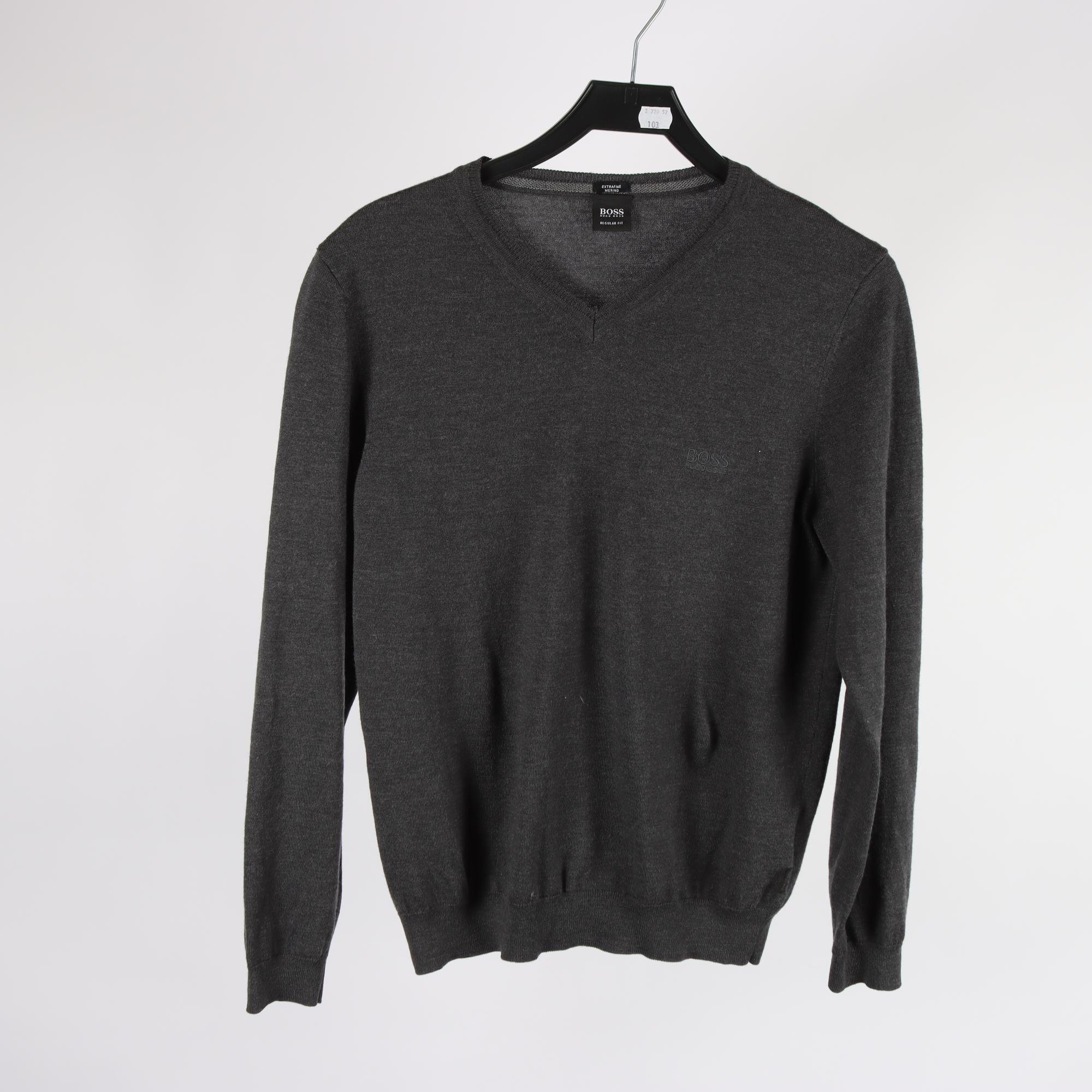 Tröja, Hugo Boss, grå, stl. M