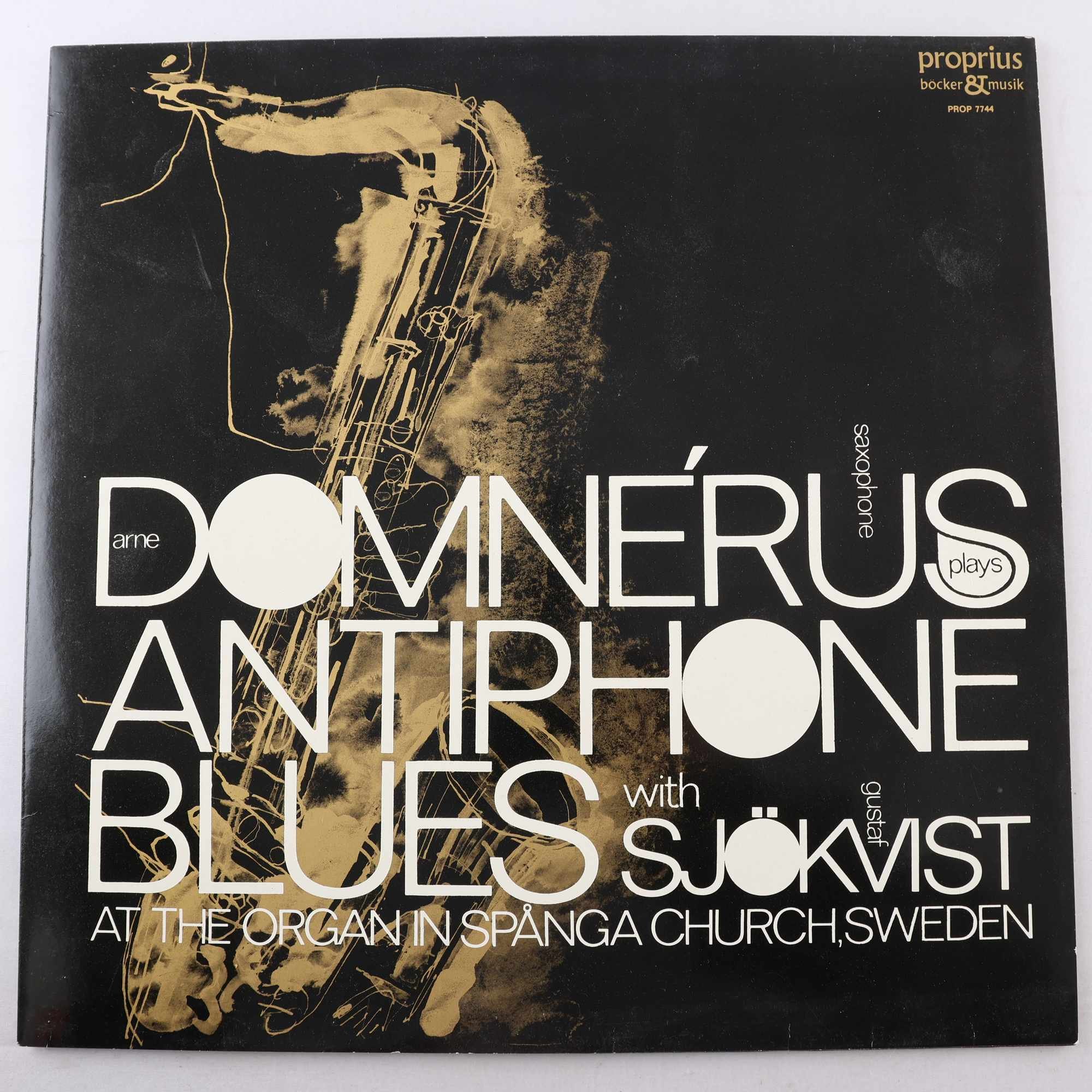 LP Arne Domnérus With Gustaf Sjökvist, Antiphone Blues