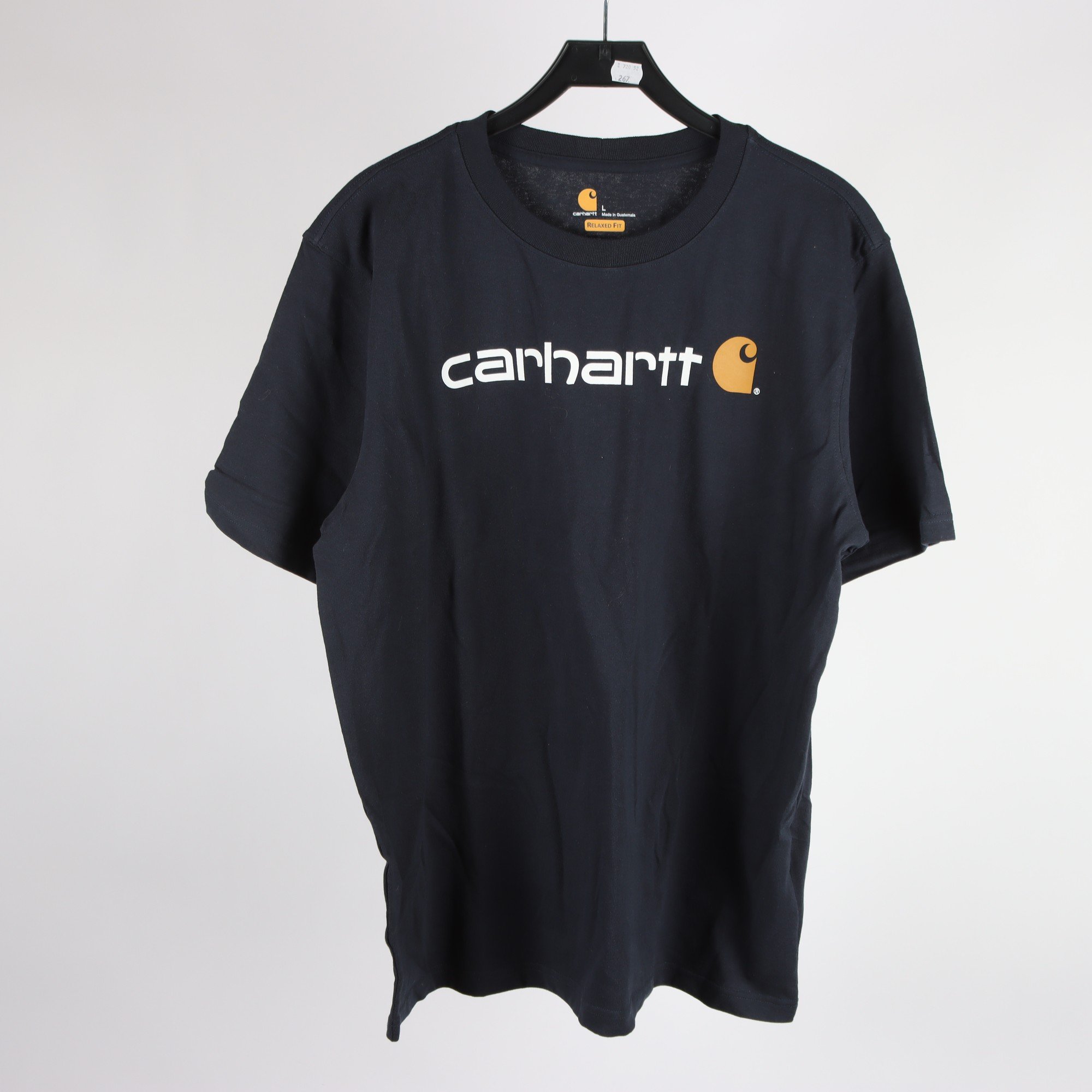 2-pack t-shirt, Carhartt, blå, svart, stl. L